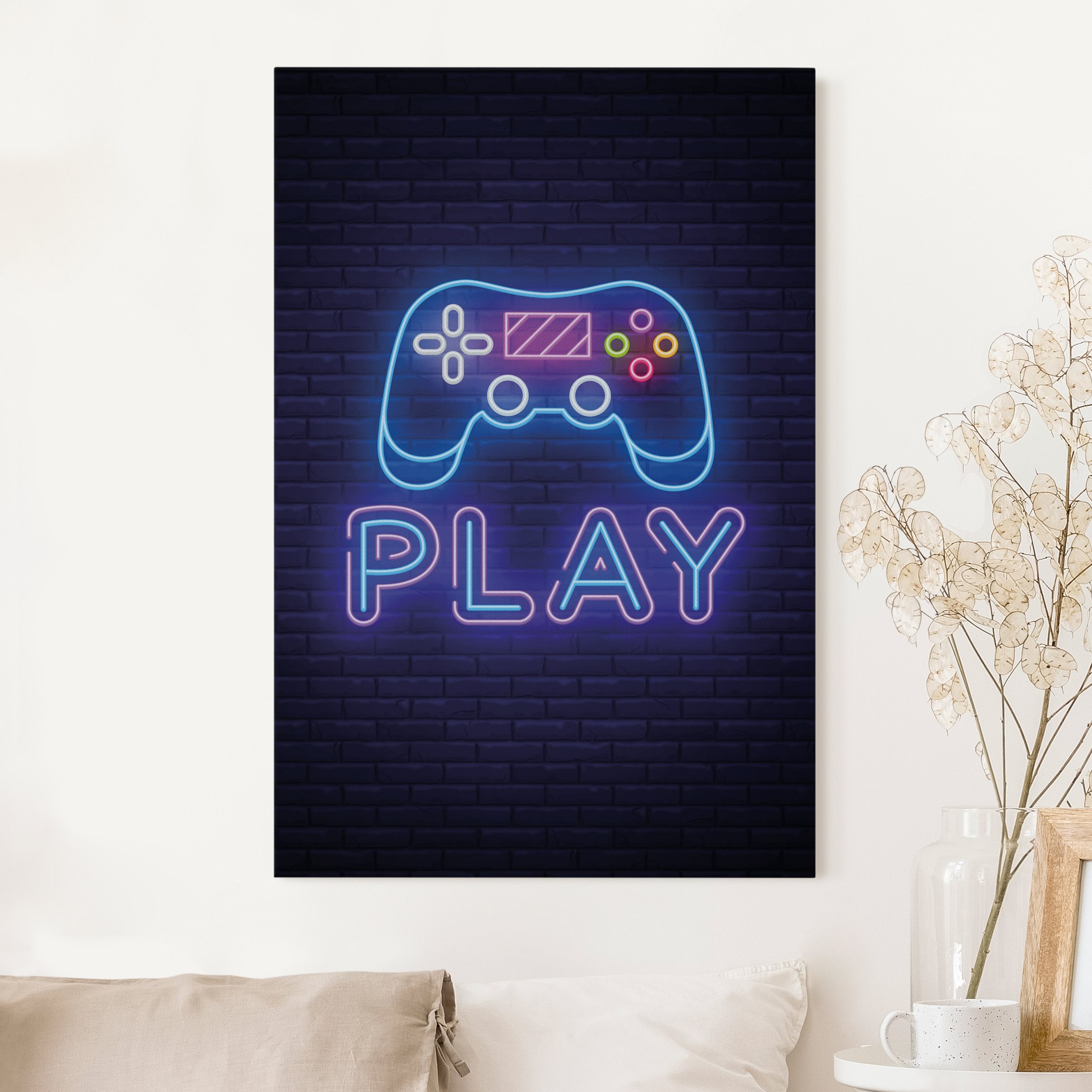 Akustikbild Neon Gaming Controller