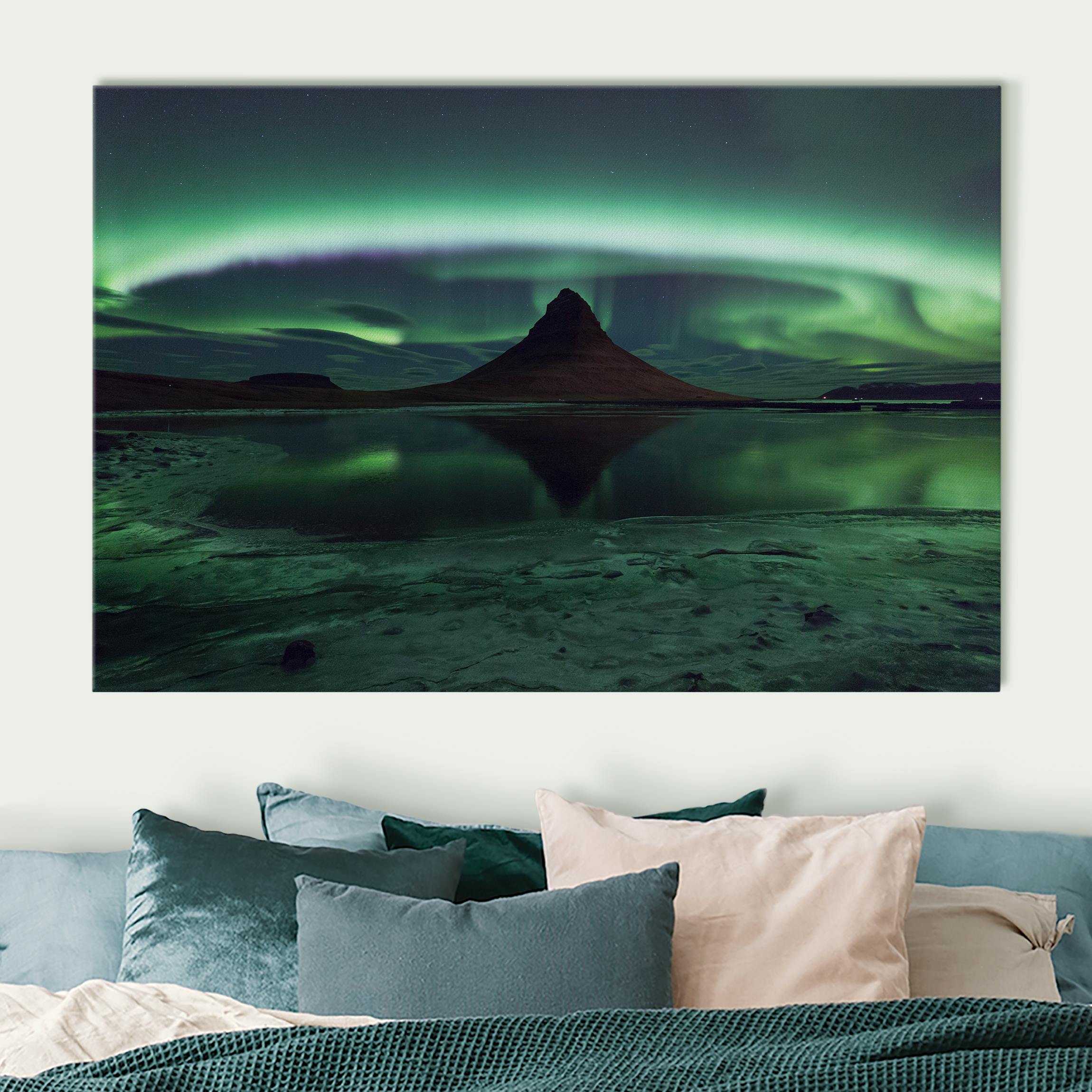 Akustikbild Polarlicht in Island