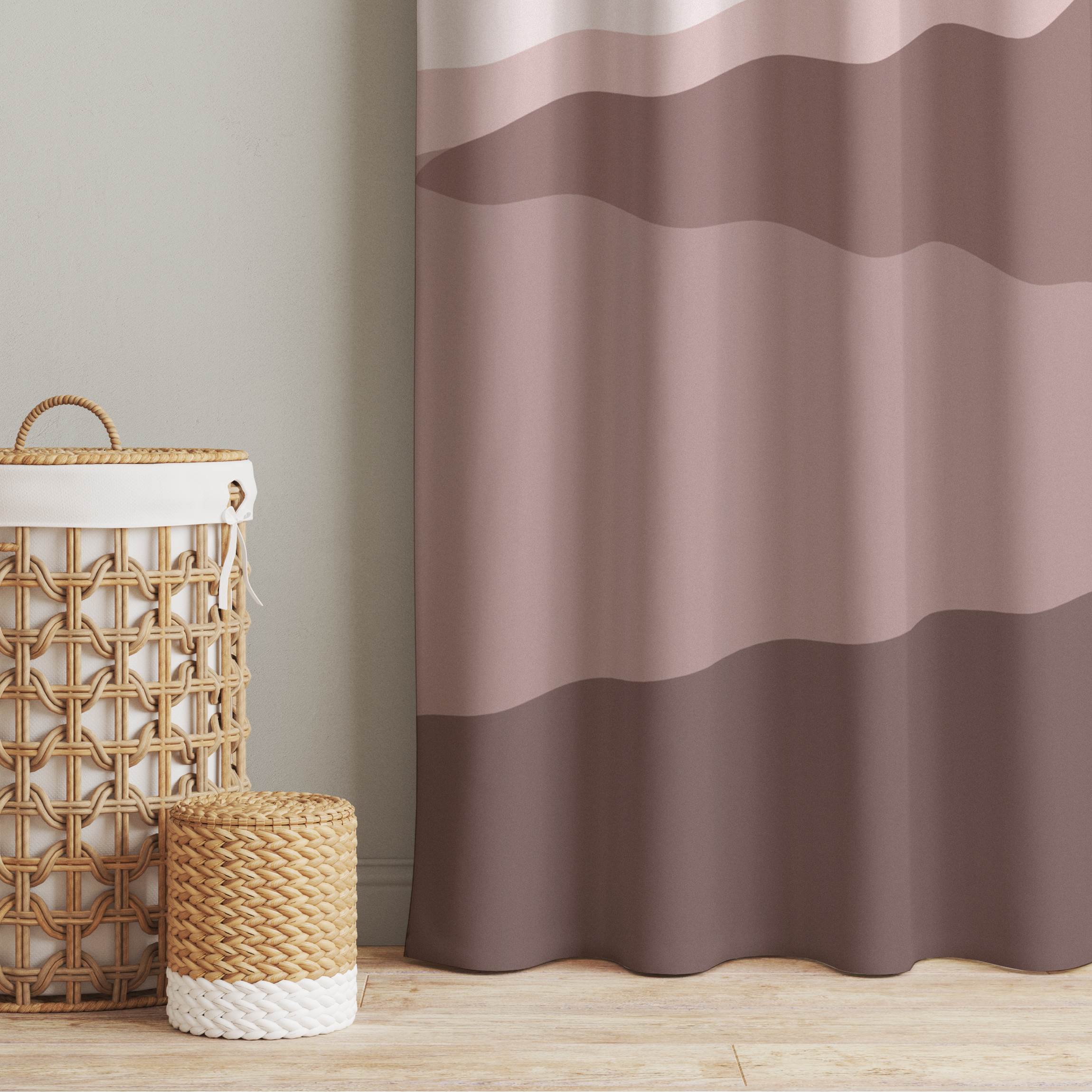 Vorhang Rosa Dünentraum