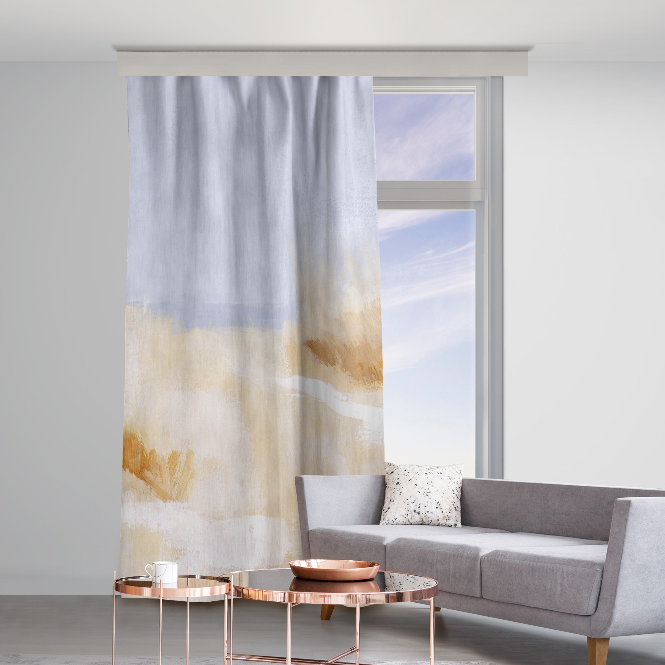 Vorhang Sanftes Dünengras