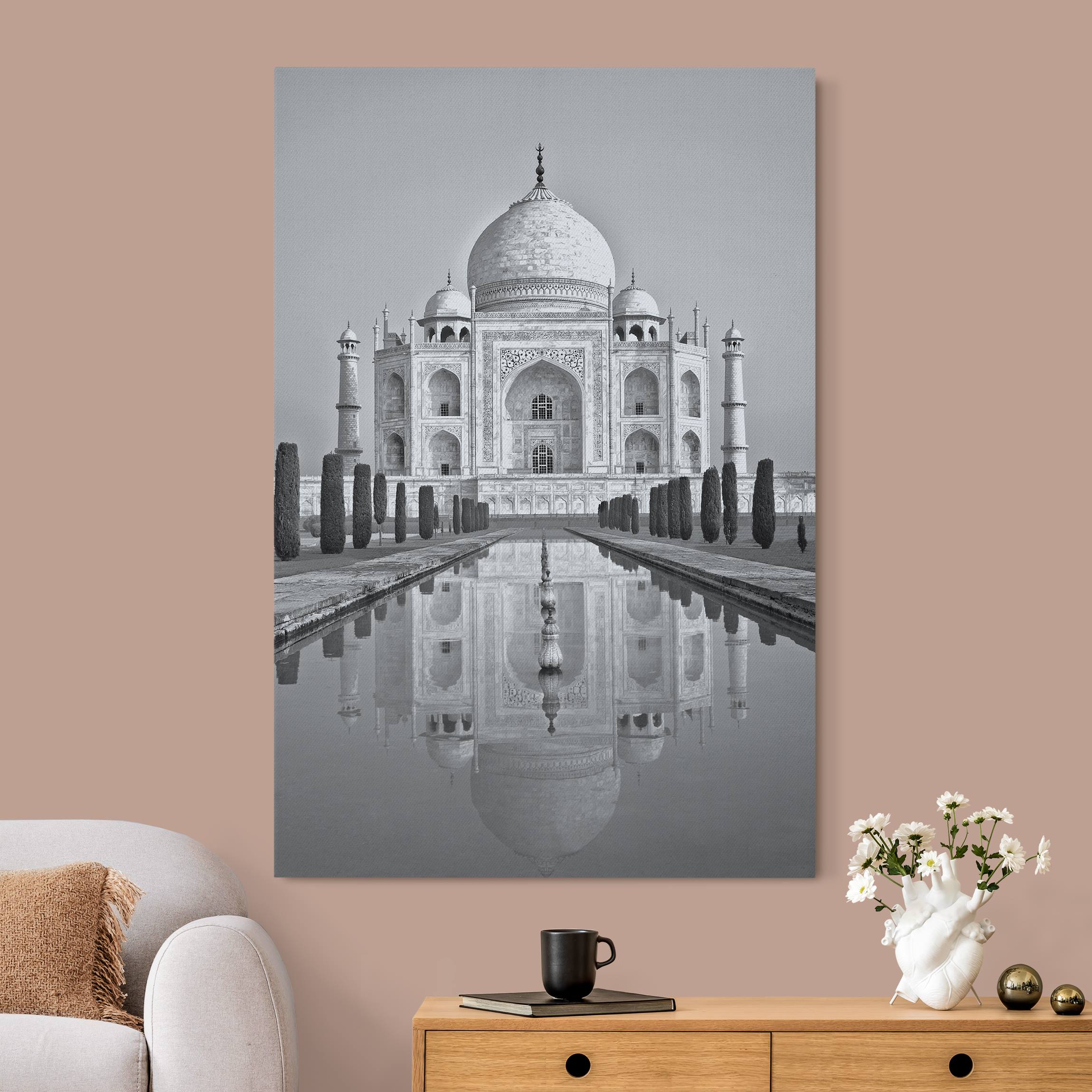 Akustikbild Taj Mahal mit Garten