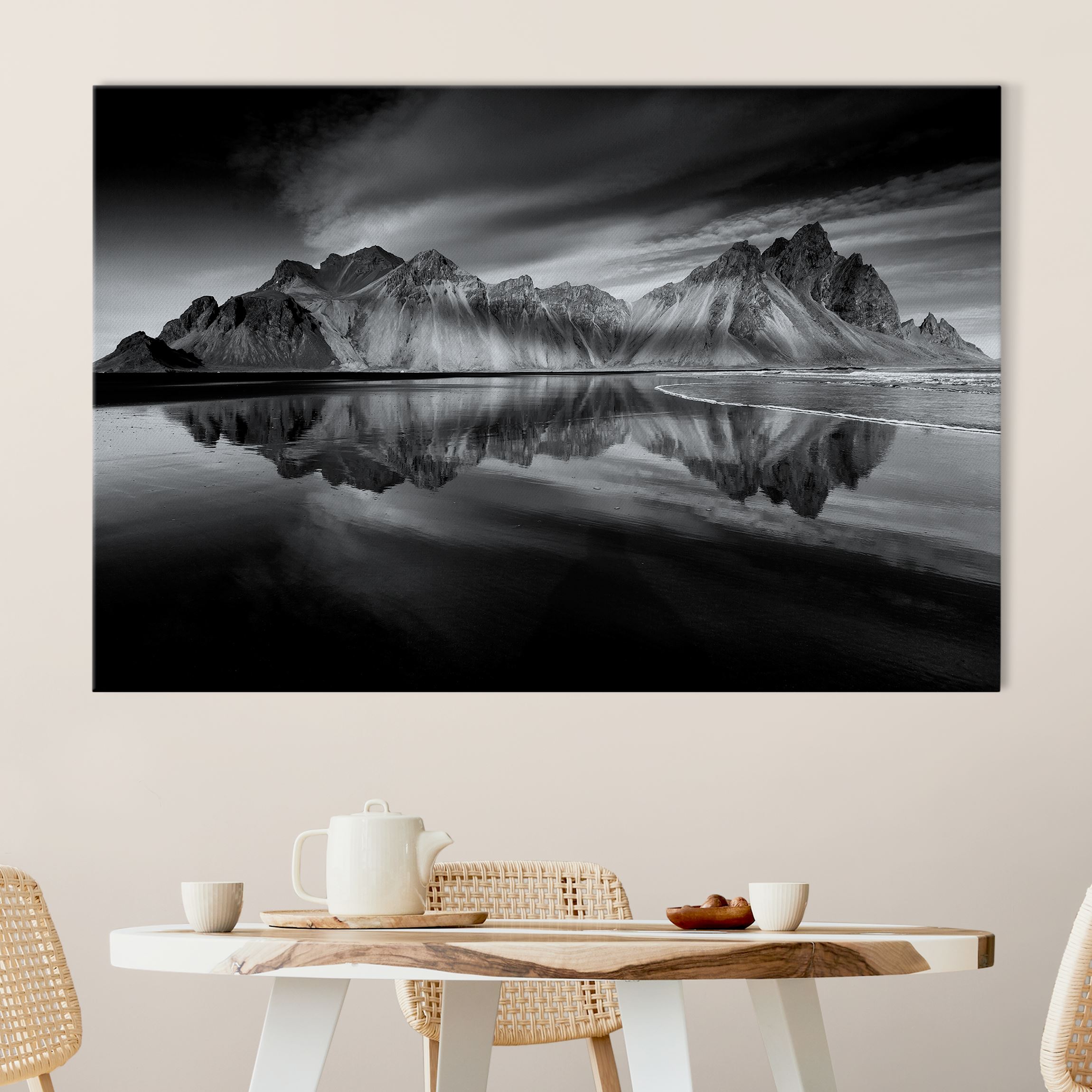 Akustikbild Vesturhorn in Island