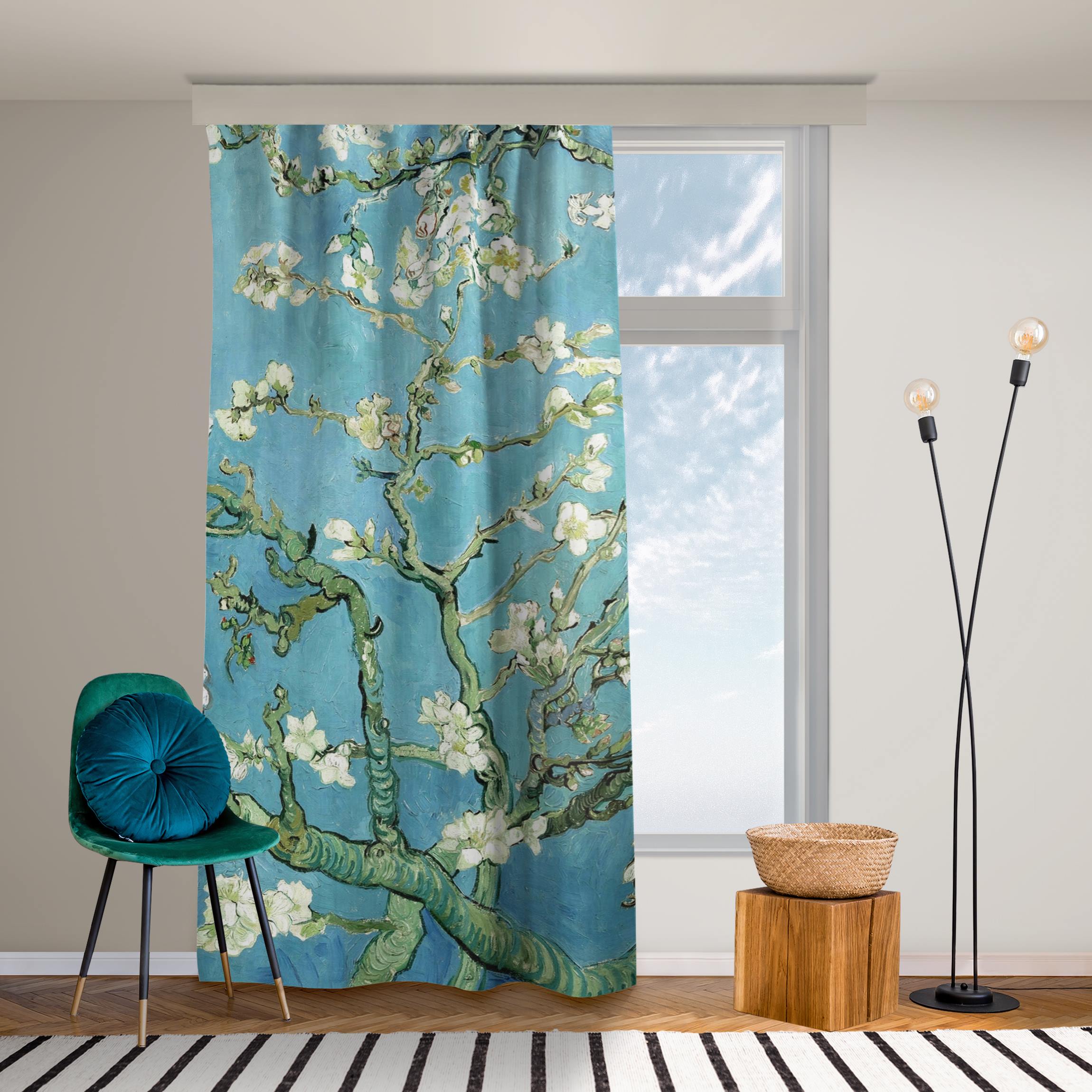 Vorhang Vincent van Gogh - Mandelblüte