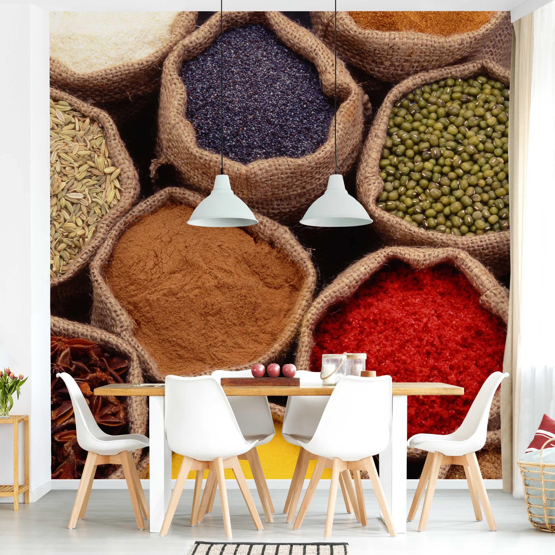 Fototapete Küche Colourful Spices
