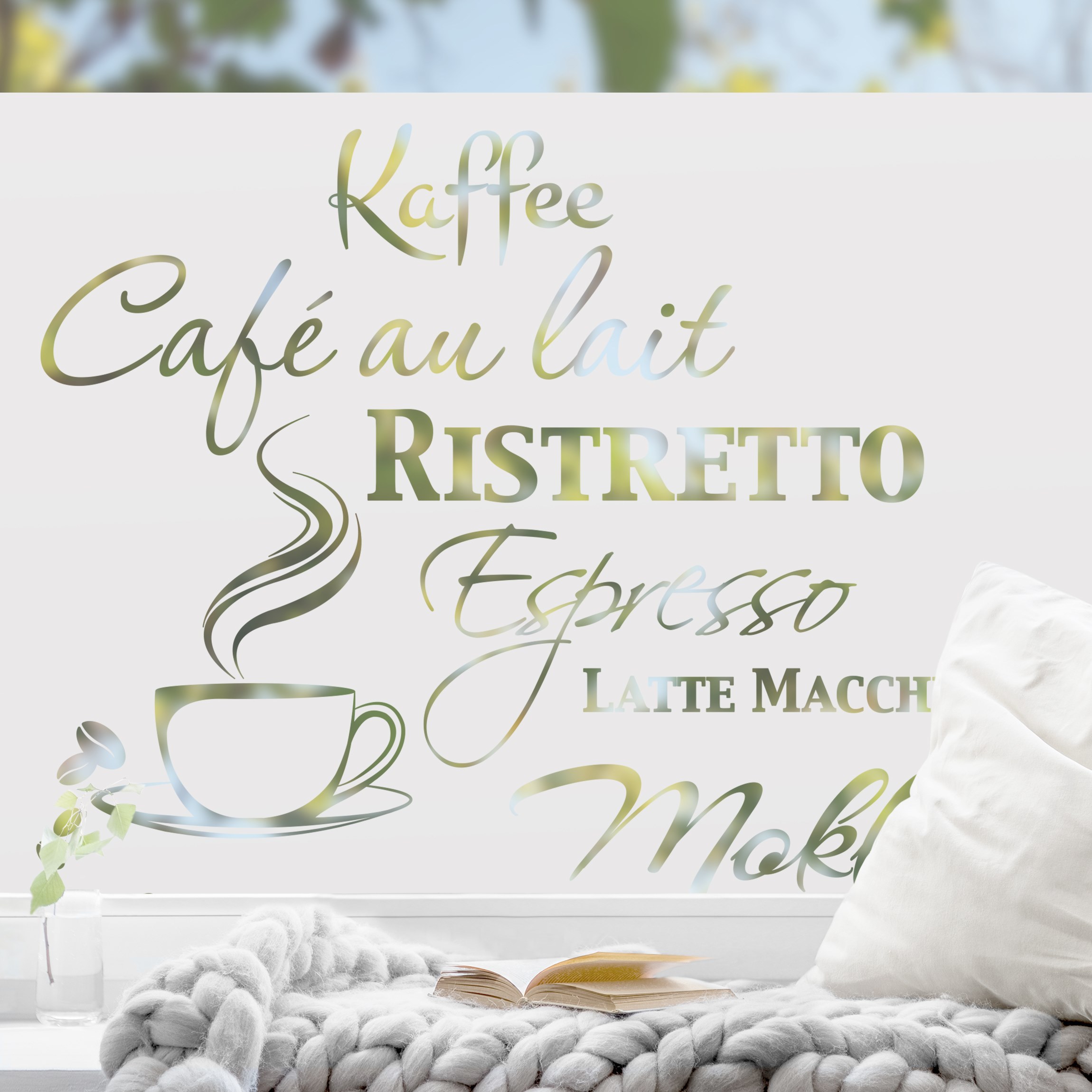 Fensterfolie Erlesene Kaffeesorten II