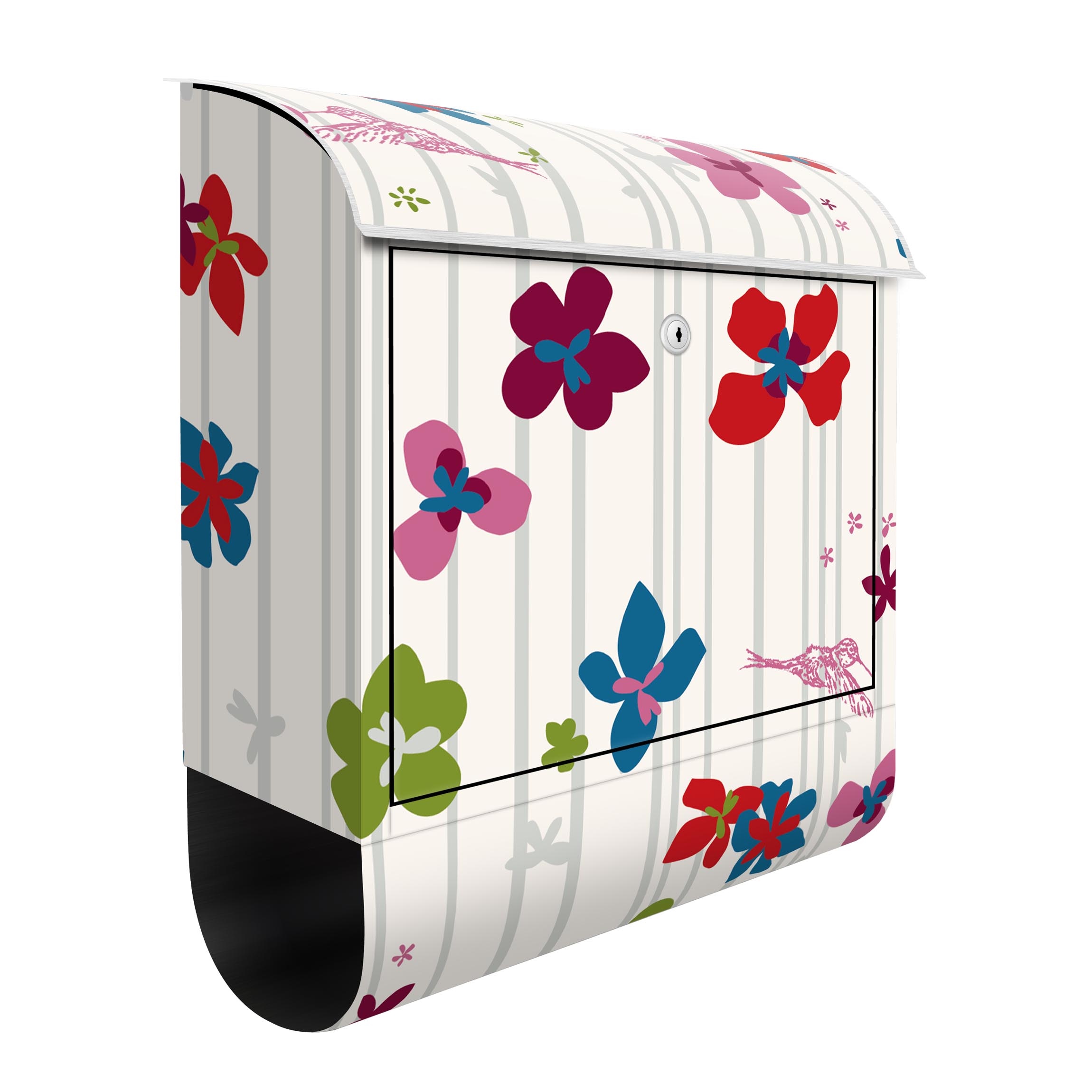 Briefkasten Floral Pattern