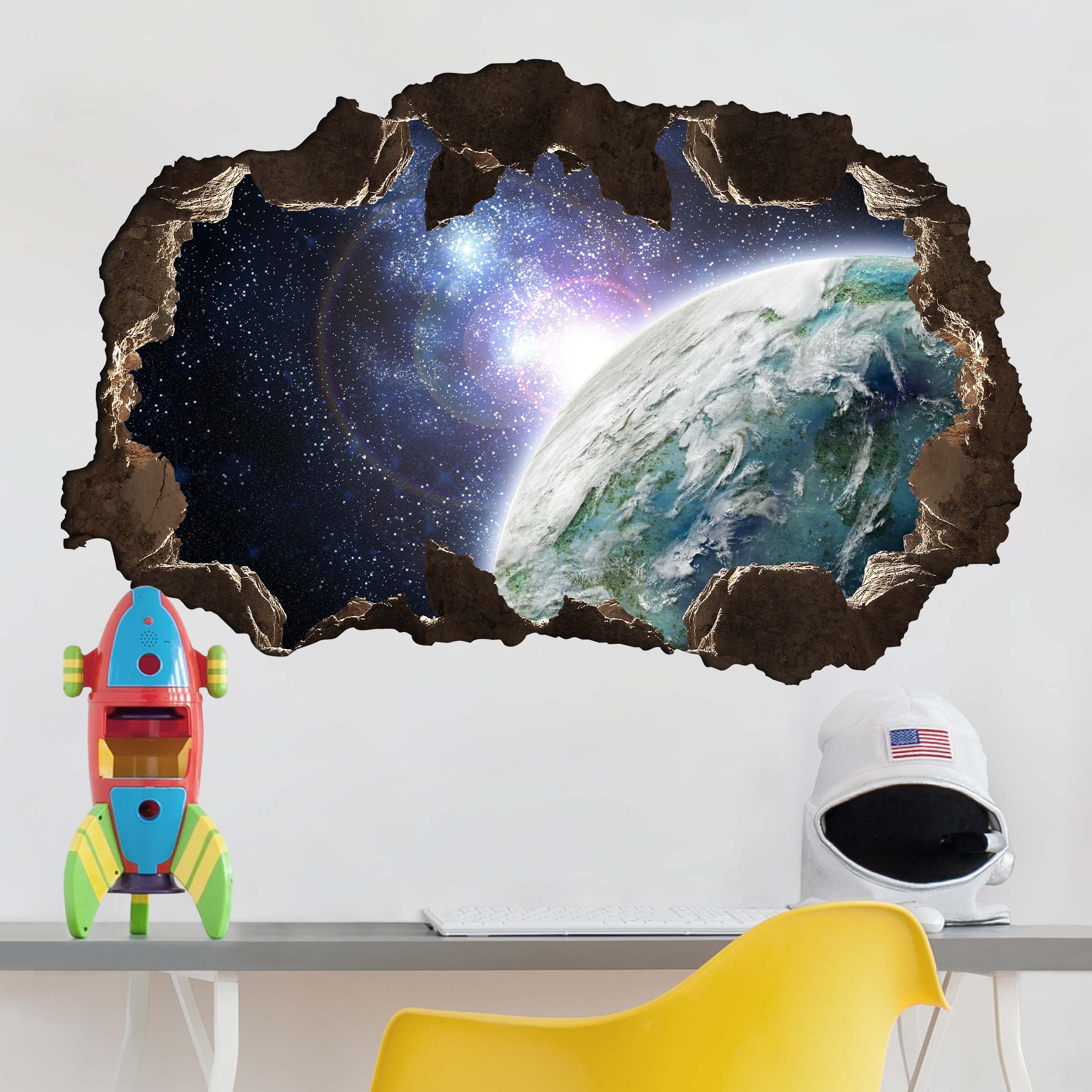 Wandtattoo Galaxy Light