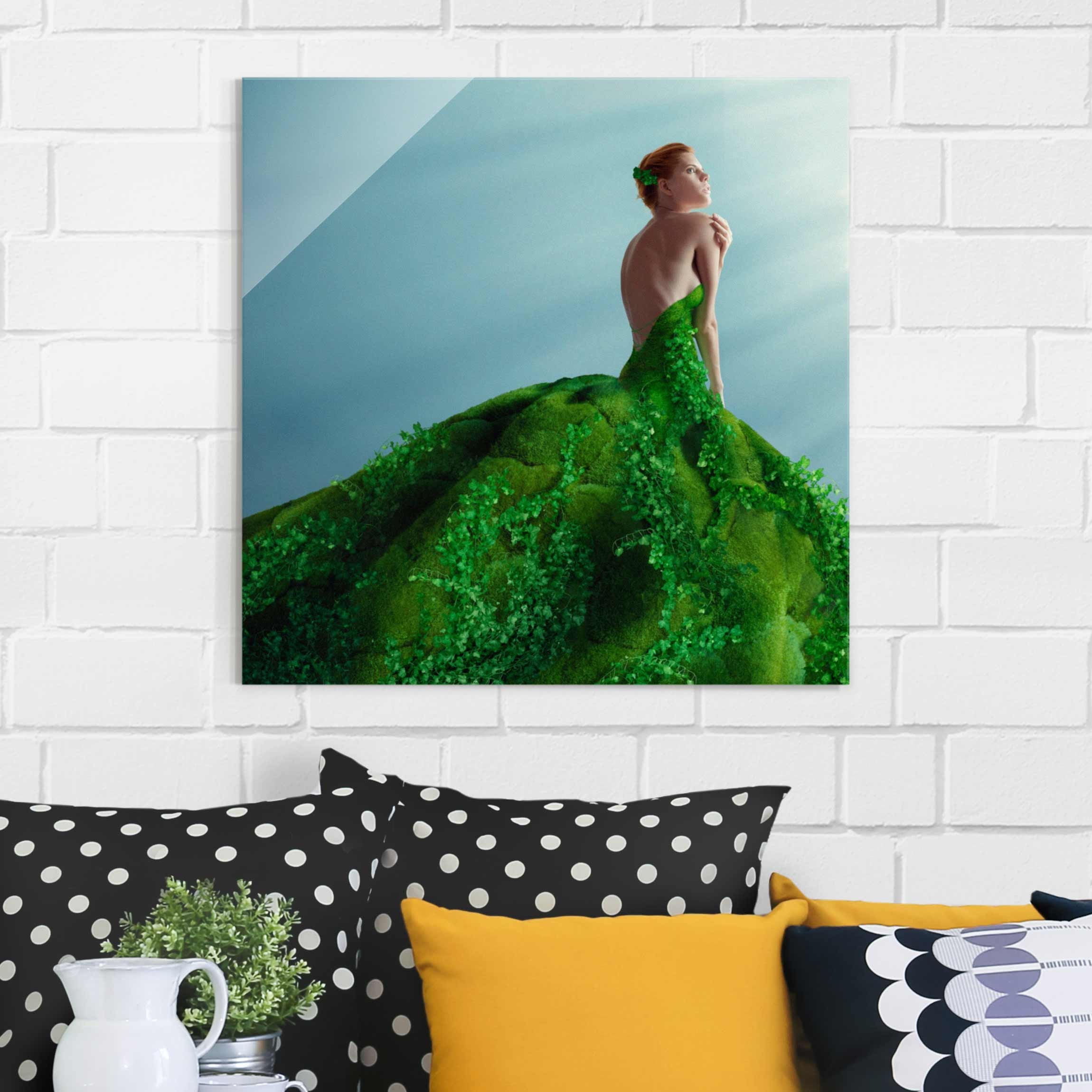 Glasbild Akt & Erotik Mother Nature