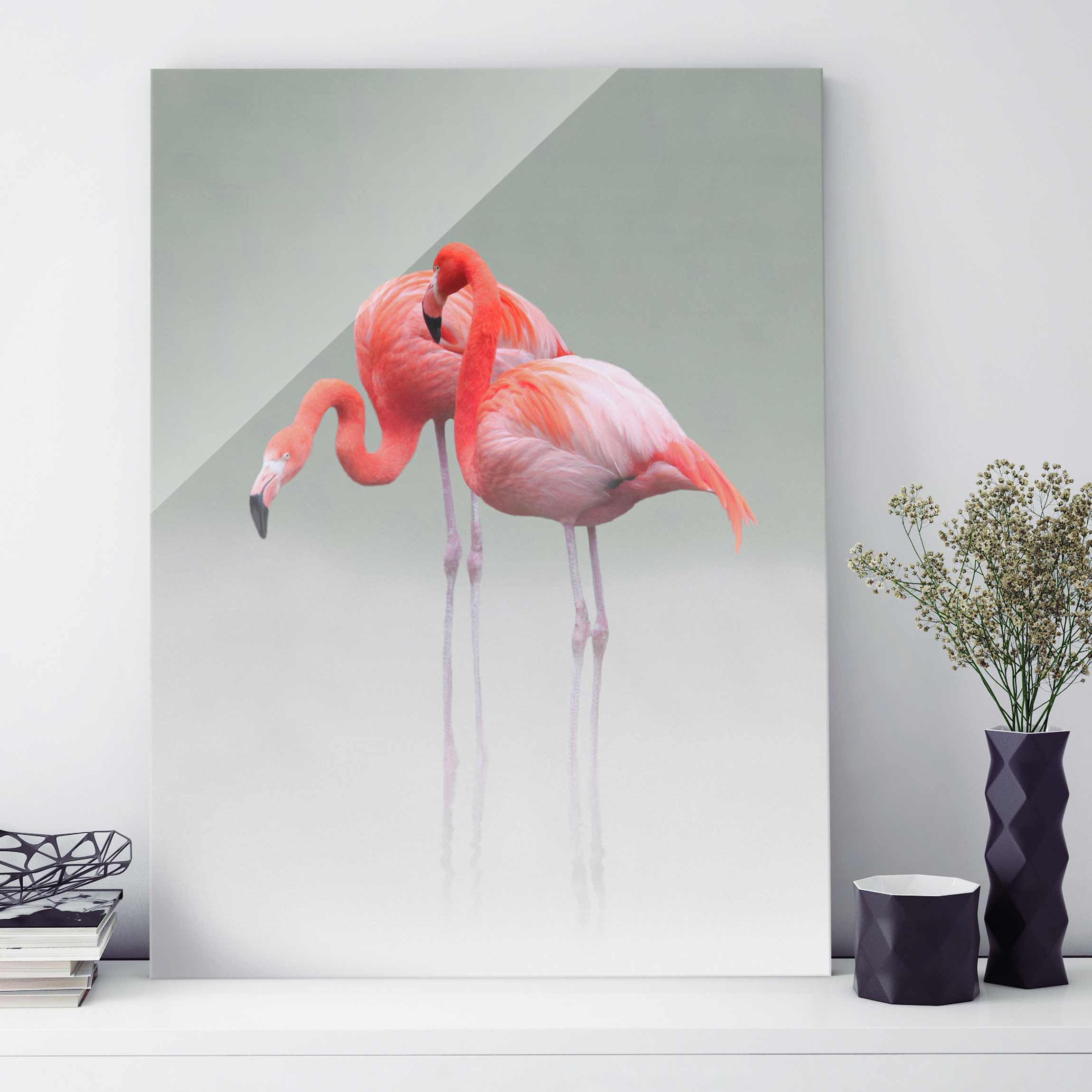 Glasbild Tiere Nur wir zwei