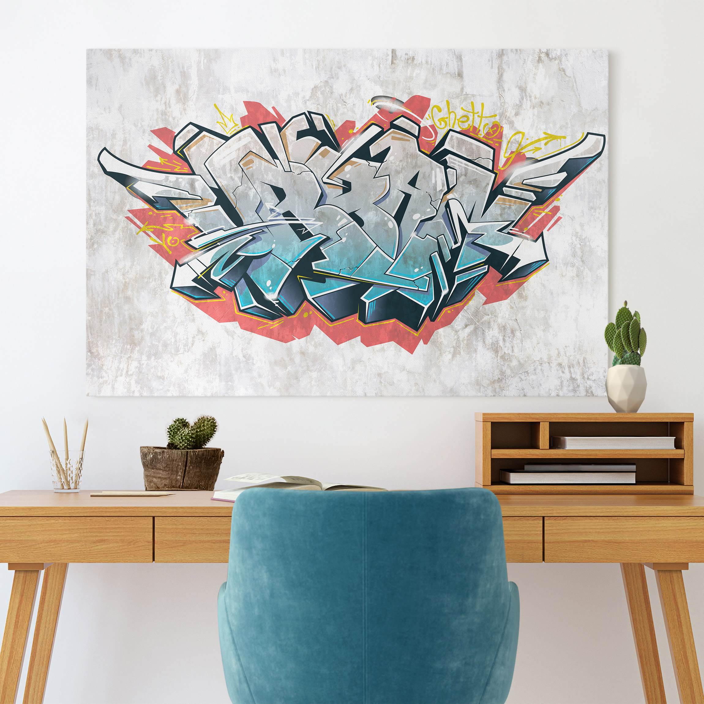 Leinwandbild Graffiti Art Urban