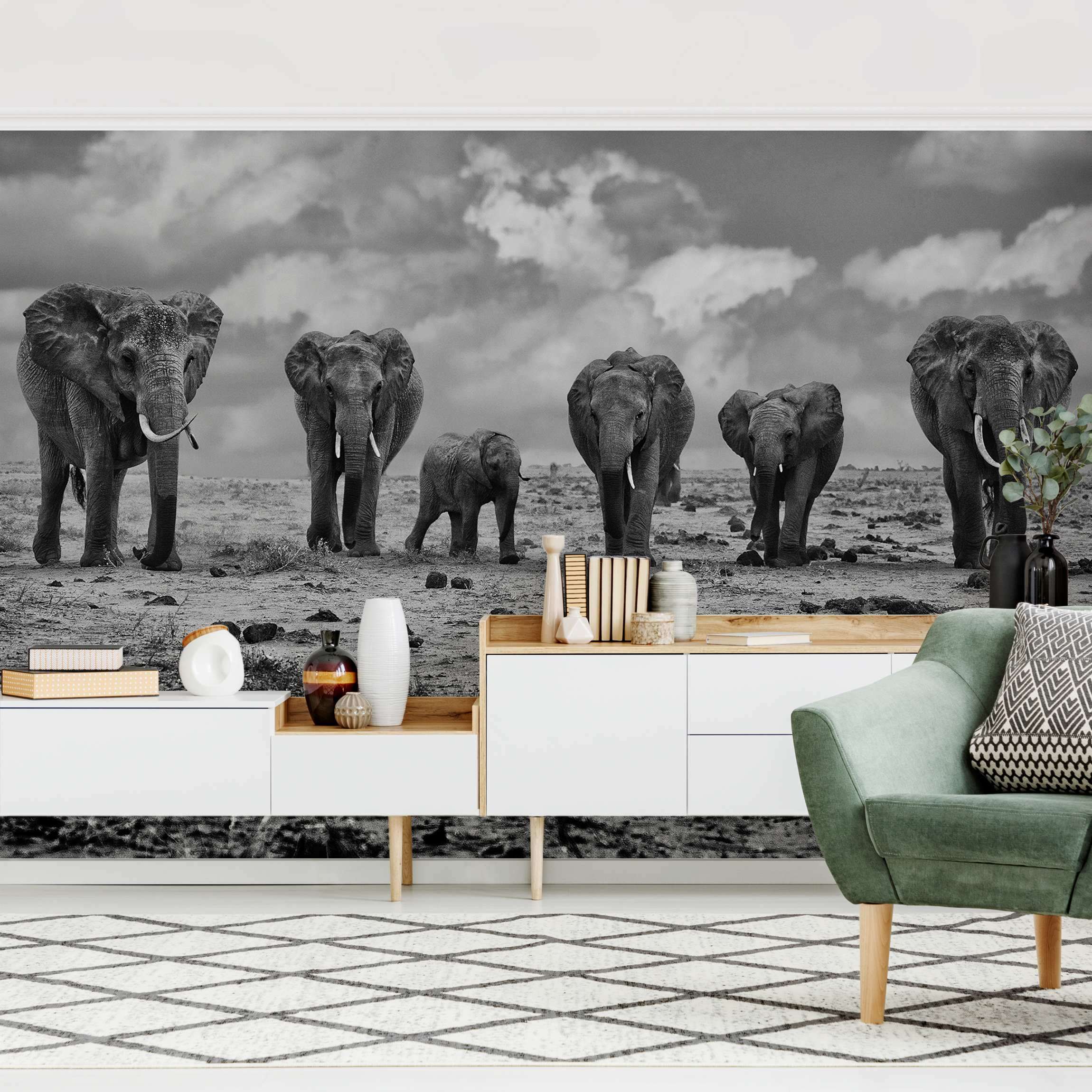 Fototapete Natur Großfamilie