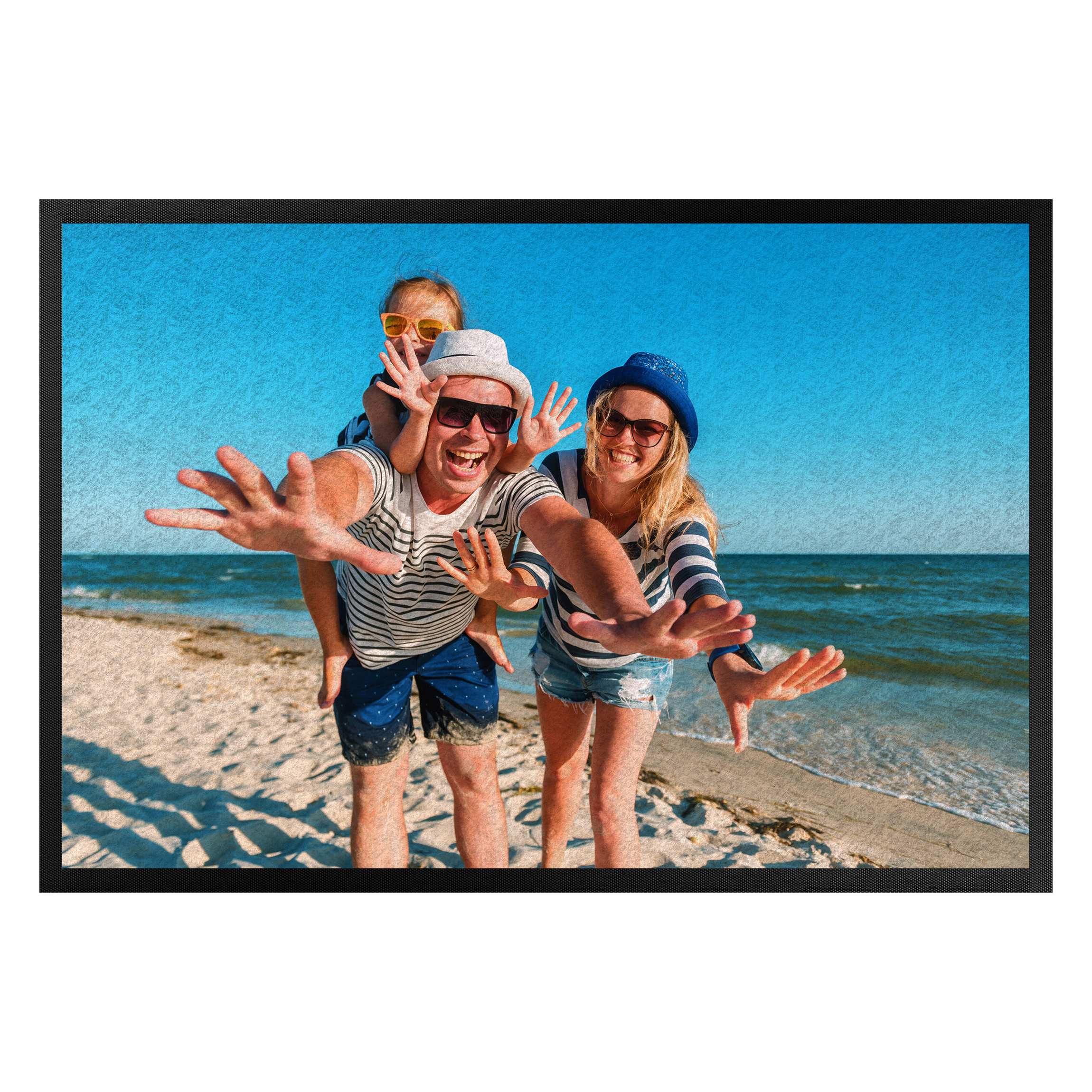 Fußmatte von dir personalisiert Foto auf Fußmatte