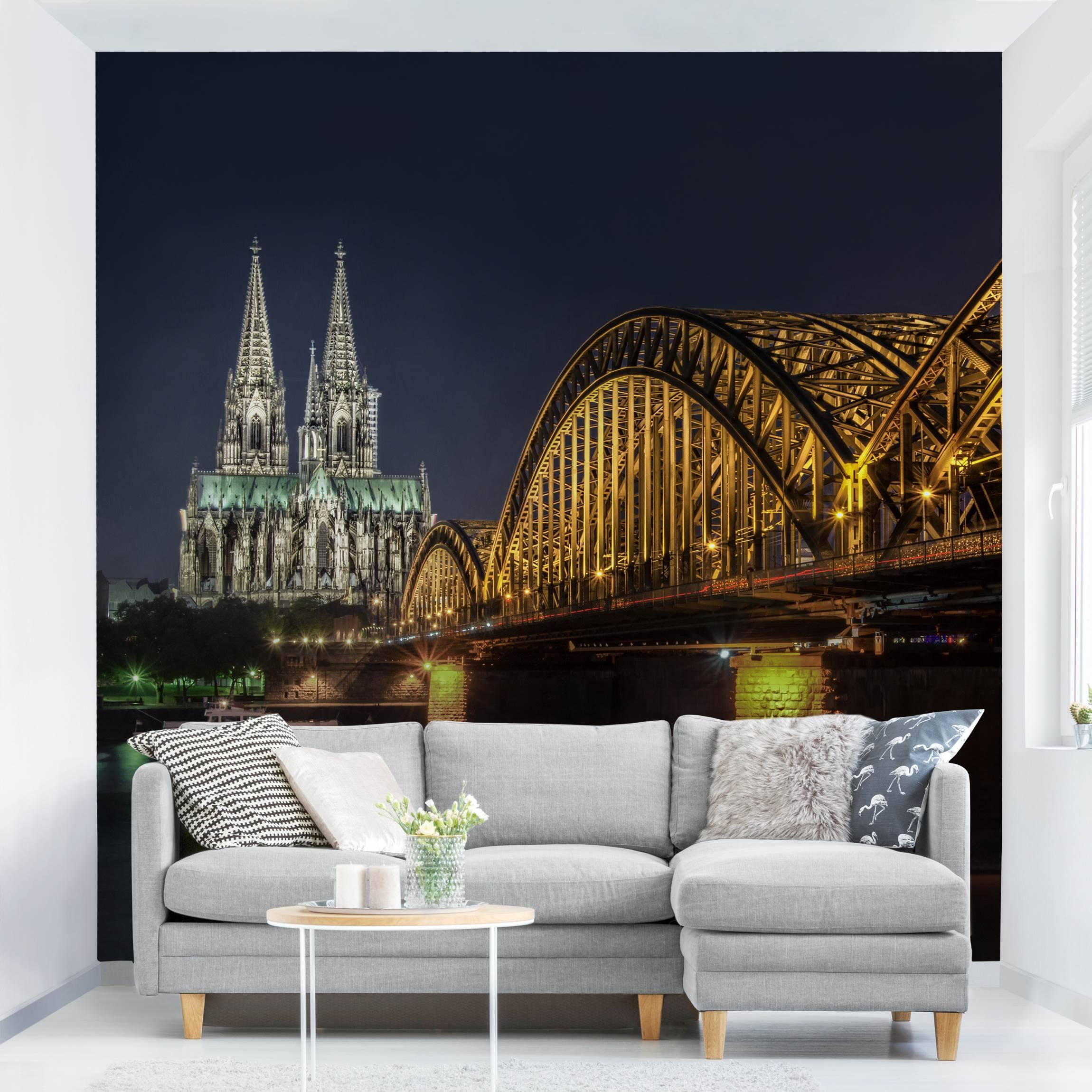 Fototapete Skyline Kölner Dom