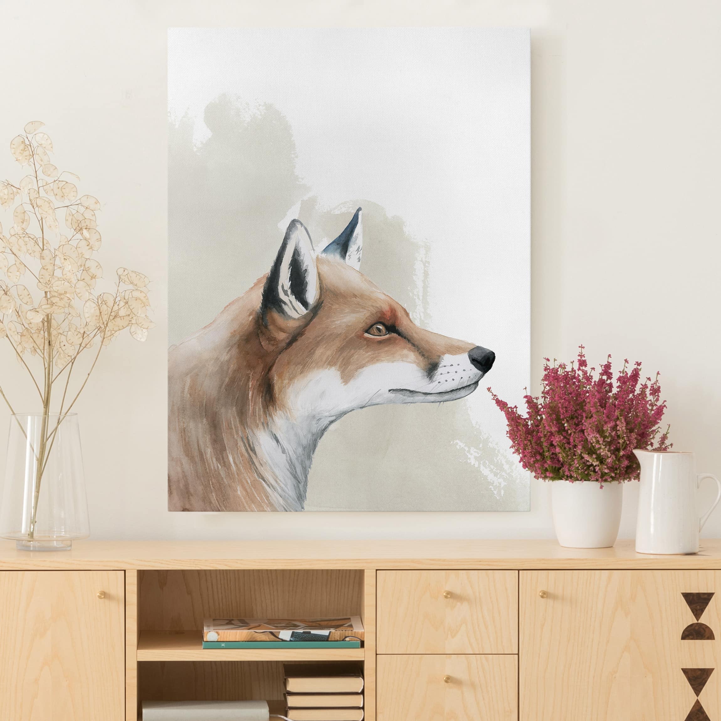 Leinwandbild Tiere Waldfreunde - Fuchs