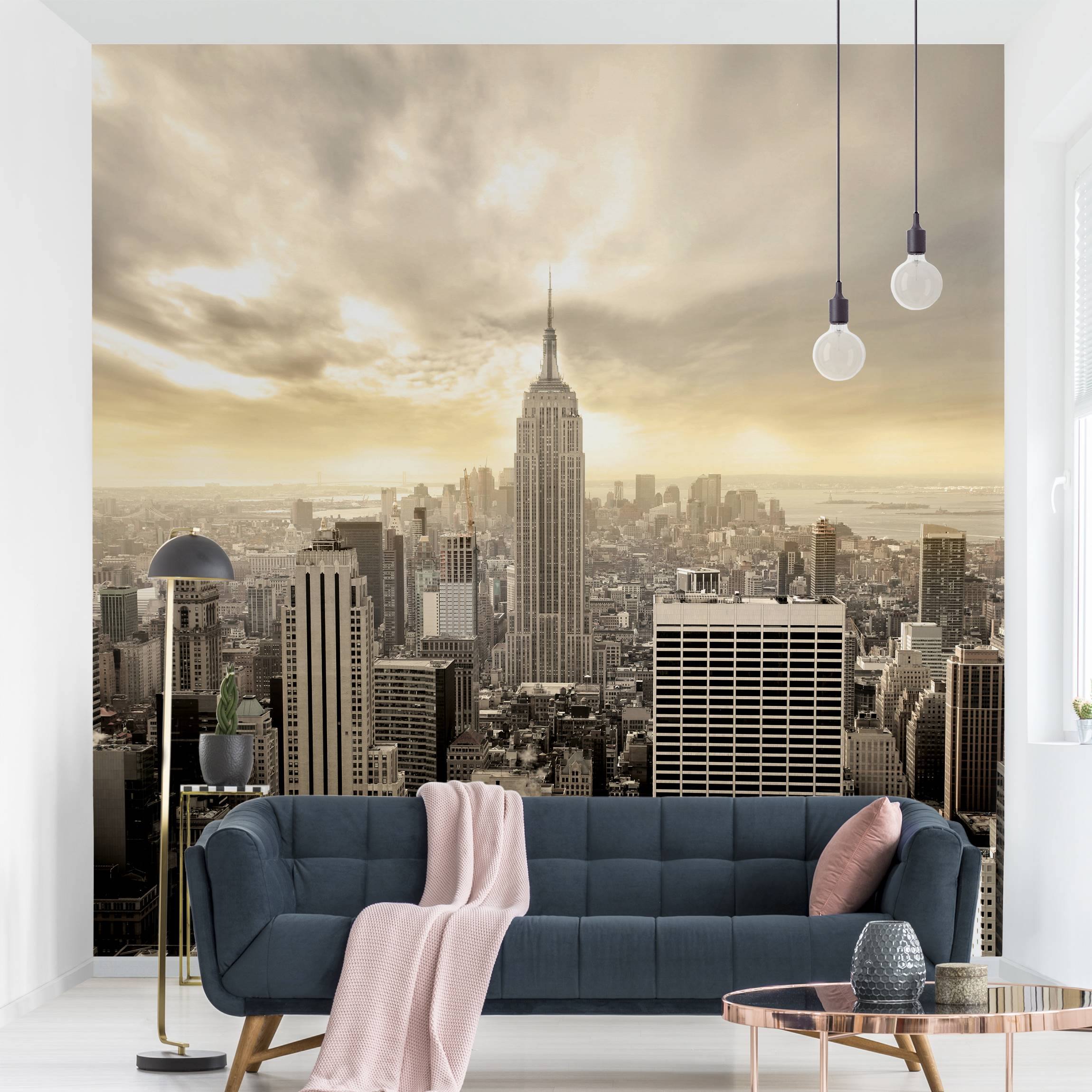 Fototapete Skyline Manhattan Dawn