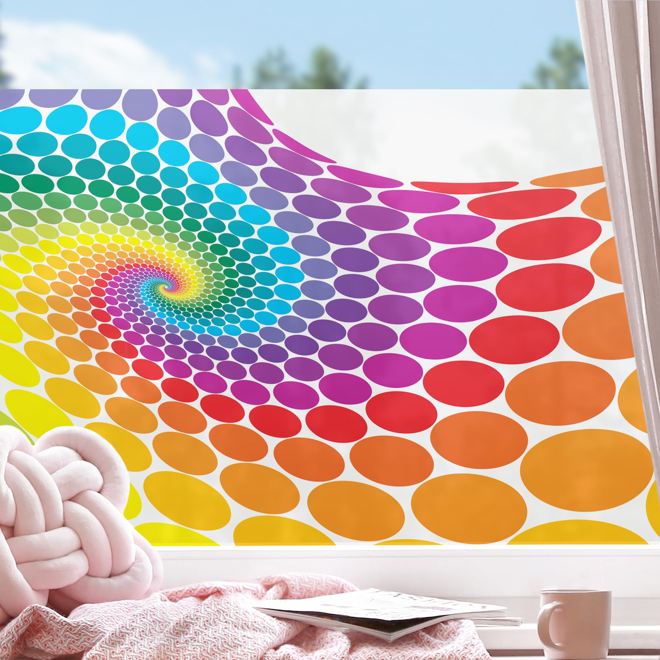 Fensterfolie Magic Points 4