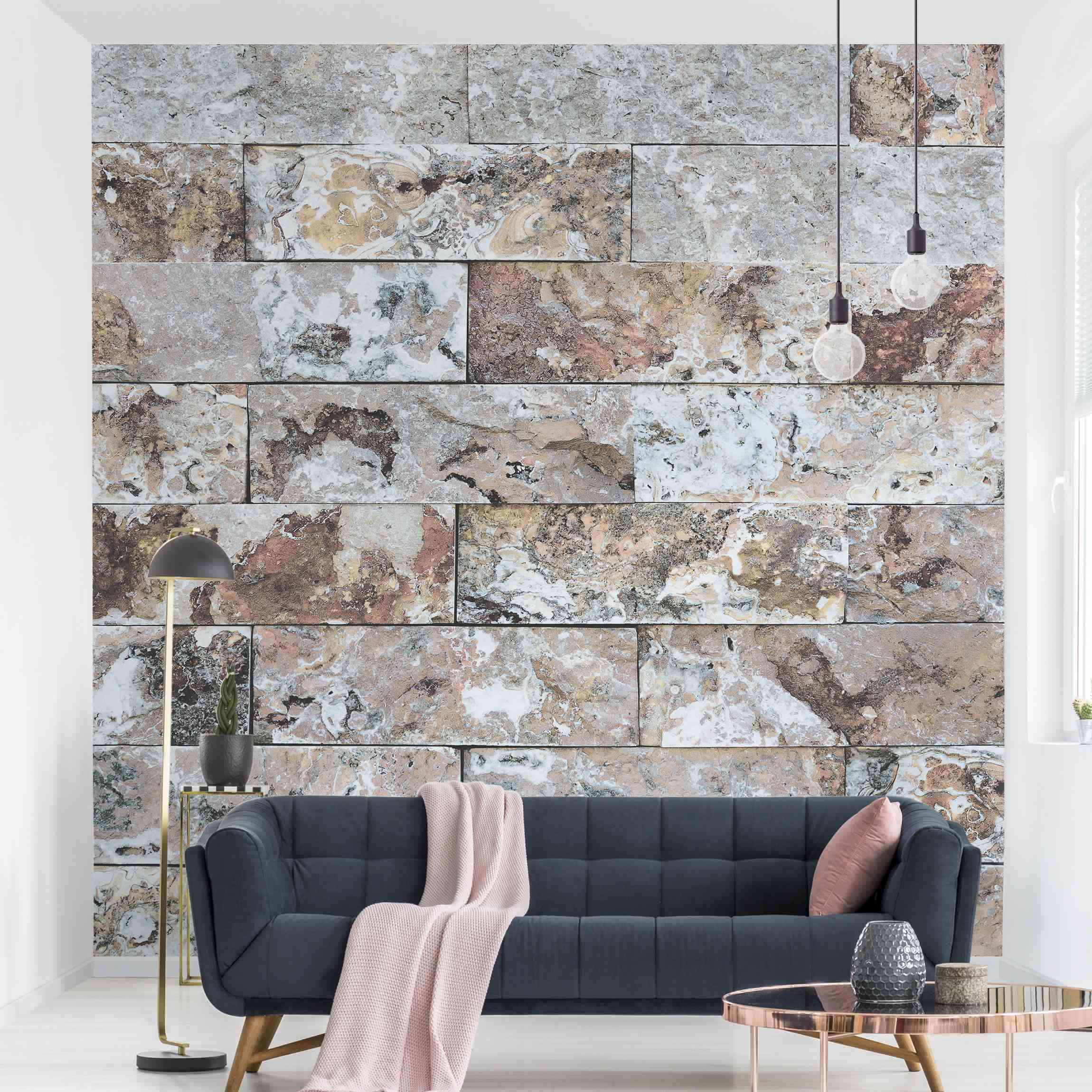 Marmor Tapete Naturmarmor Steinwand