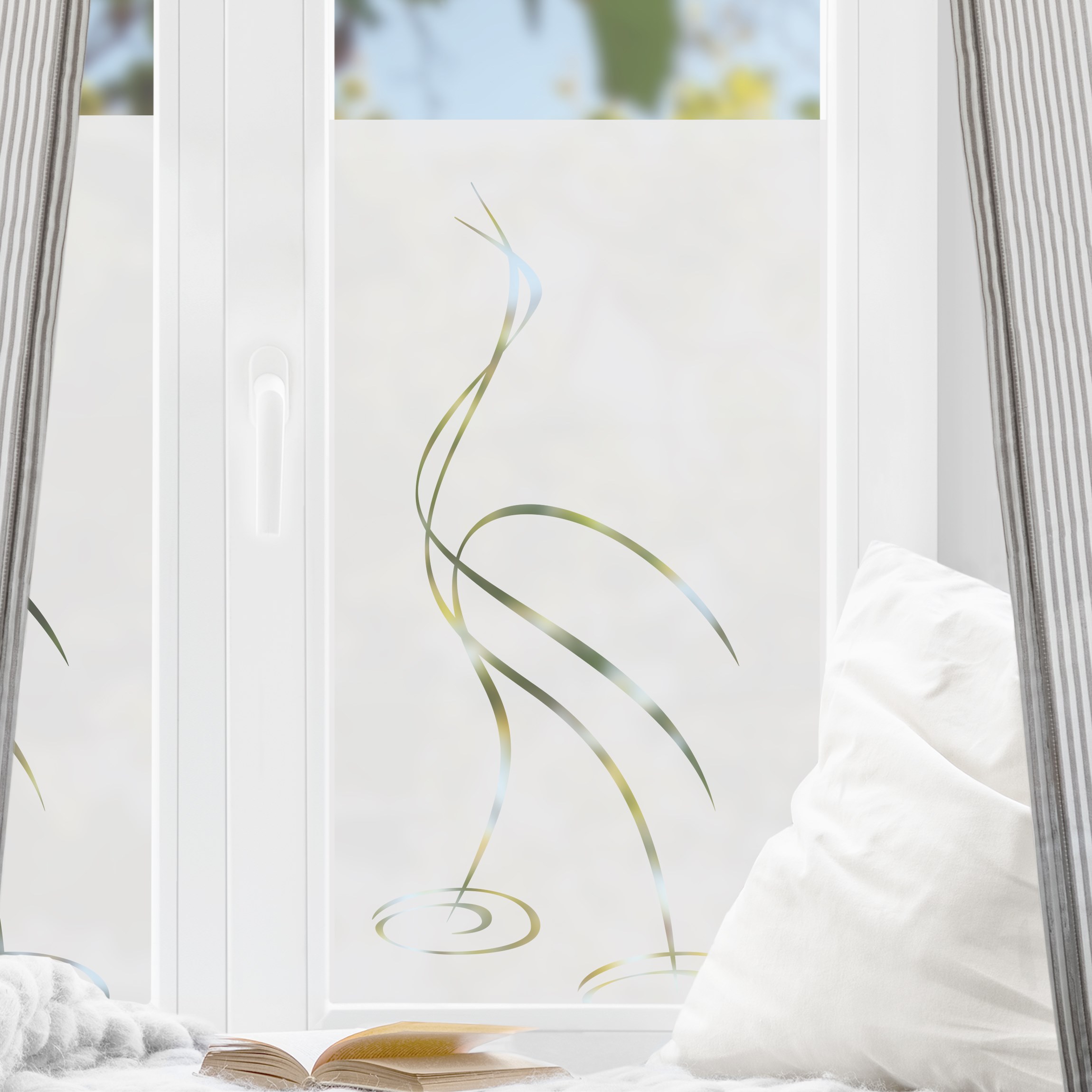 Fensterfolie No.SF862 Kranich II