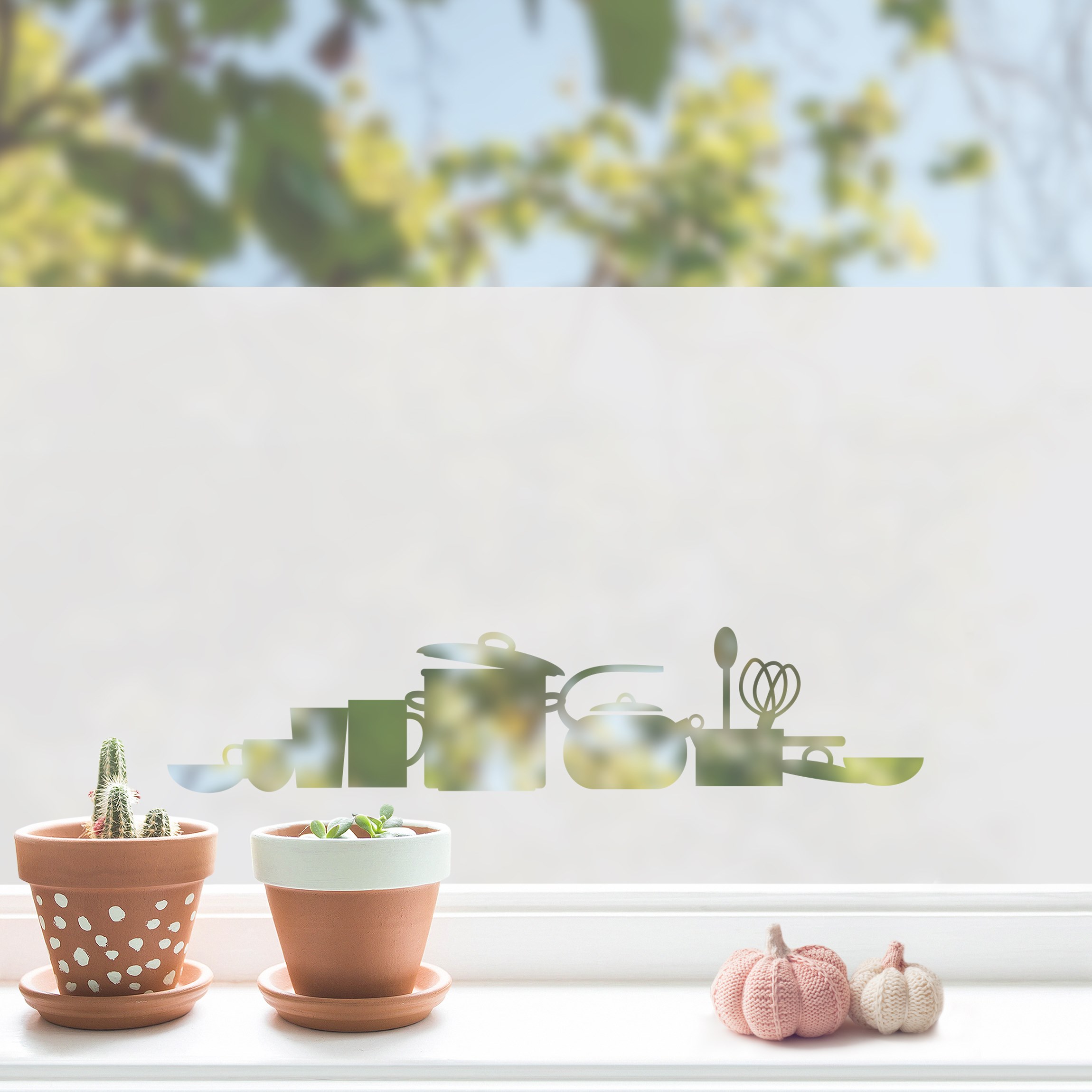 Fensterfolie No.UL936 Geschirr I