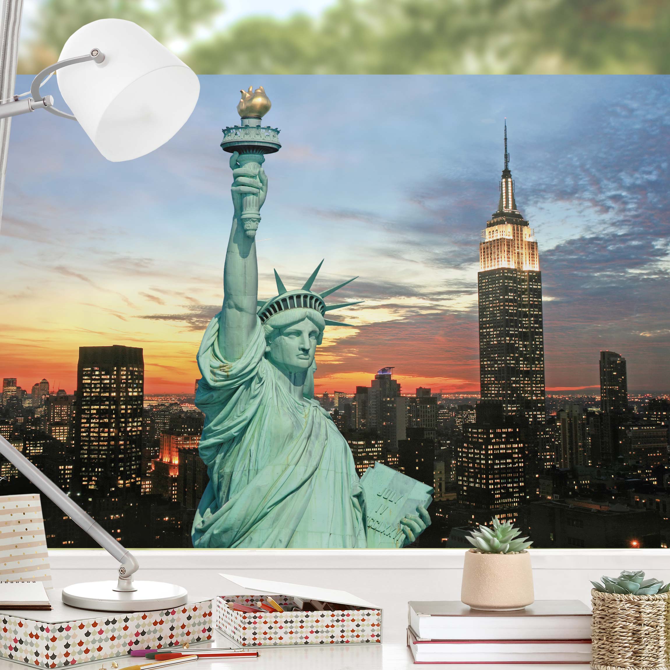 Fensterfolie New York at Night