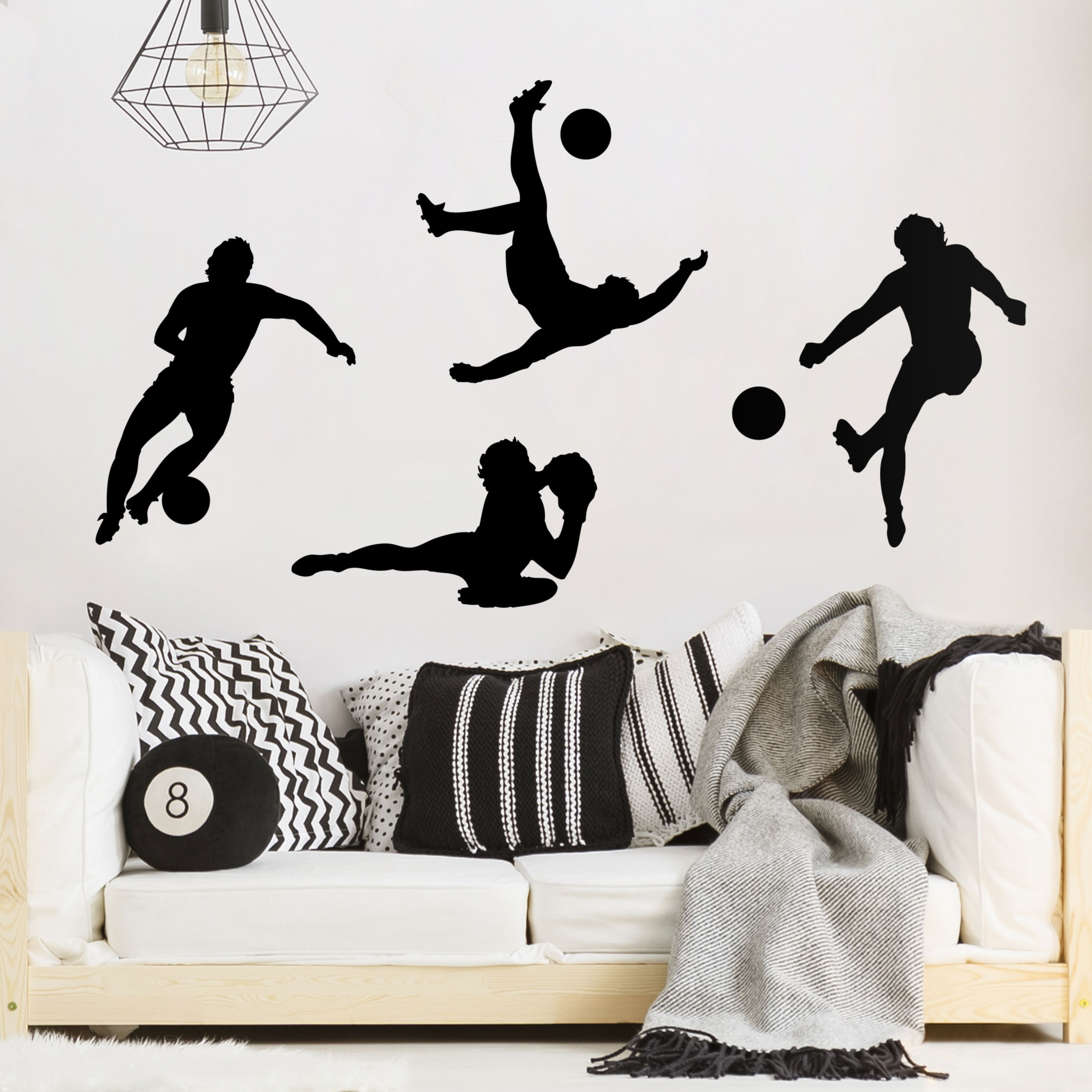 Wandtattoo No.779 Football Star Set