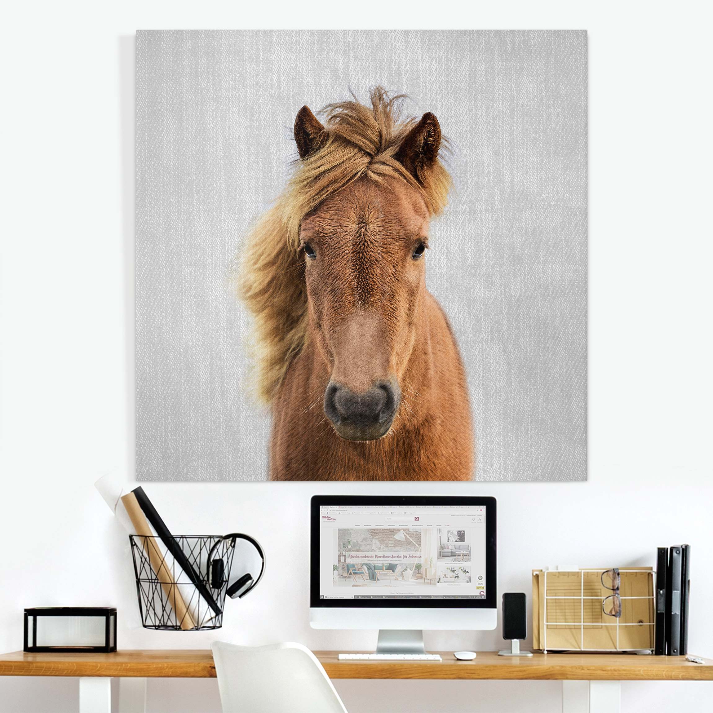 Leinwandbild Pferd Pauline