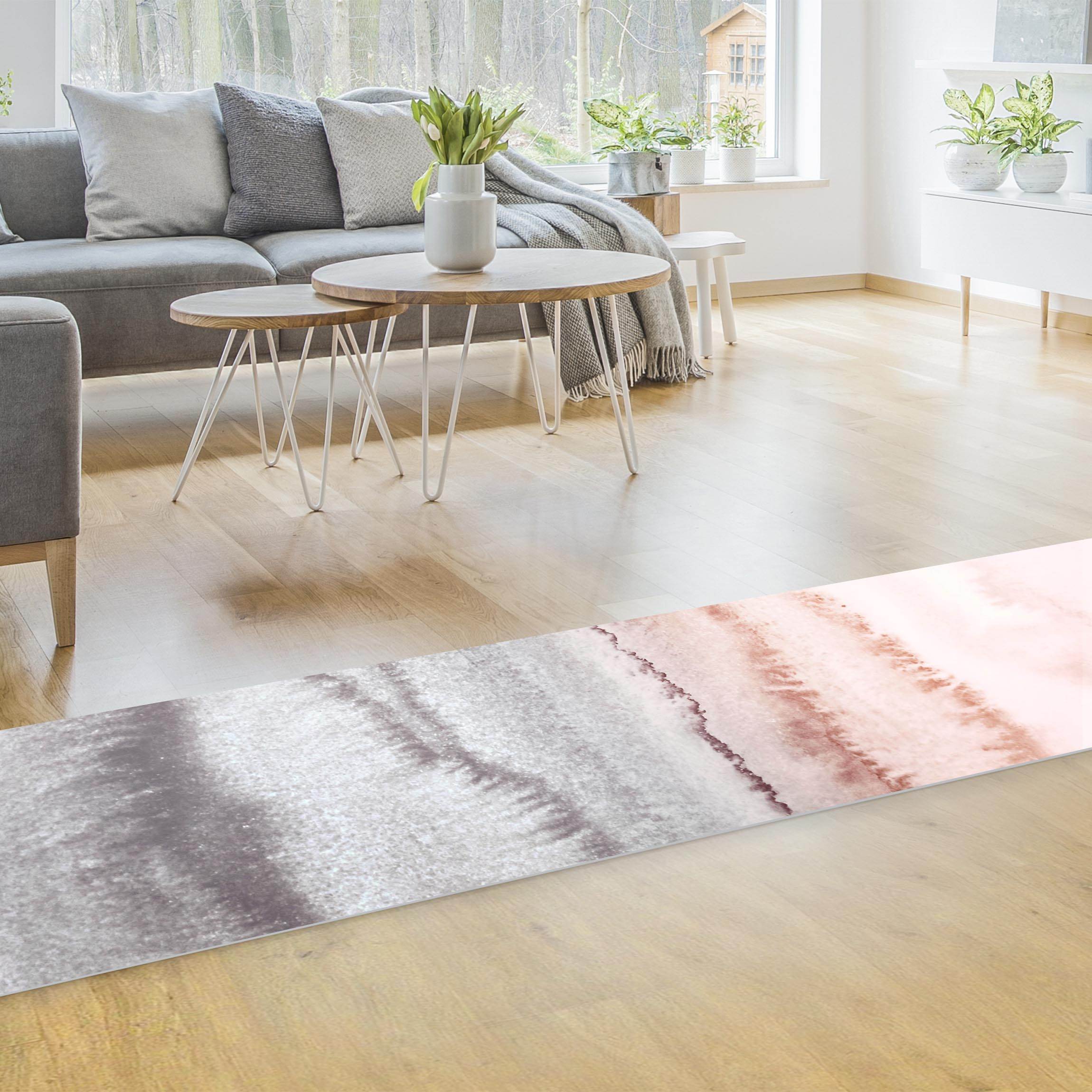 Vinylteppich Spiel der Farben Meeresrauschen im Nebel