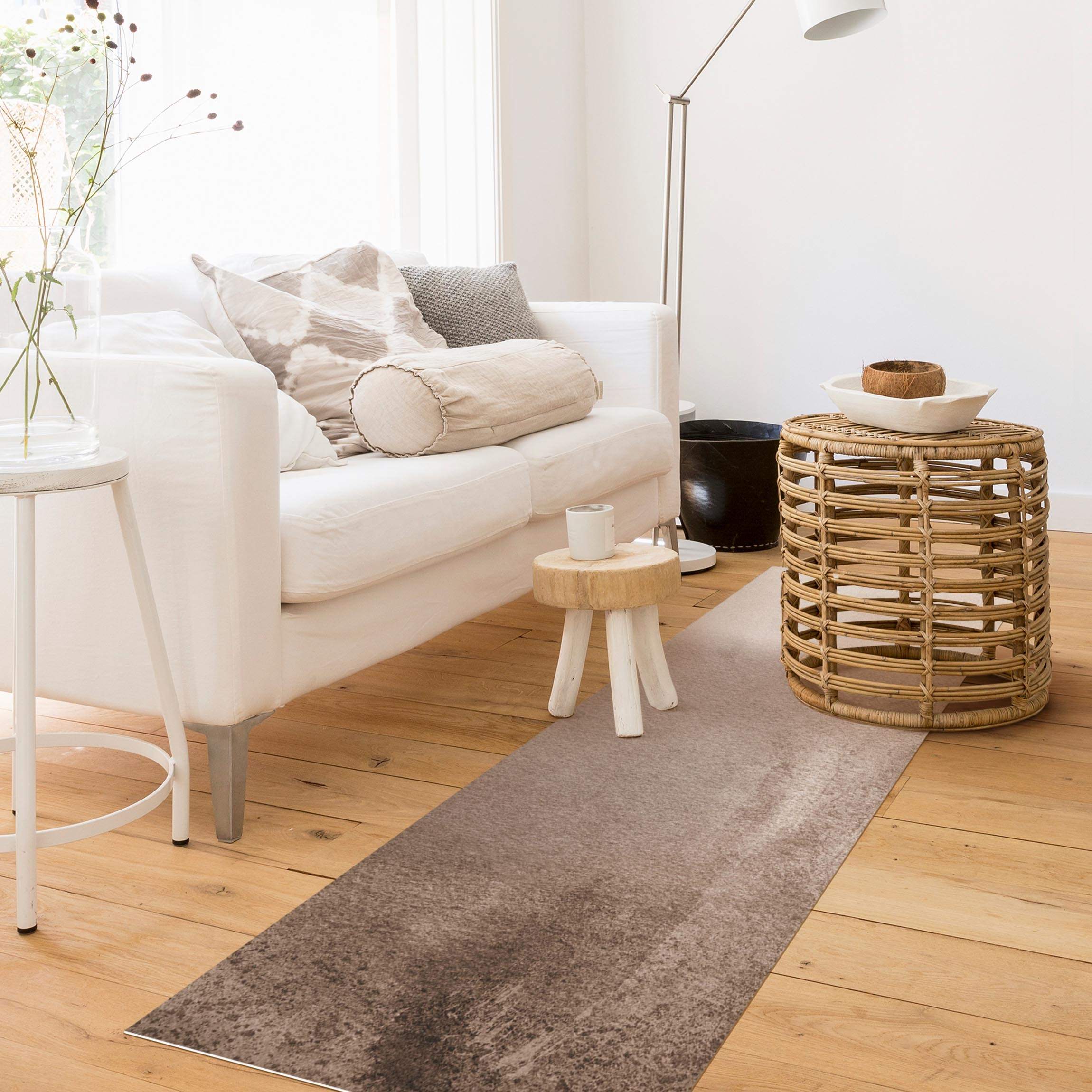 Vinylteppich Spiel der Farben Verblassendes Sepia