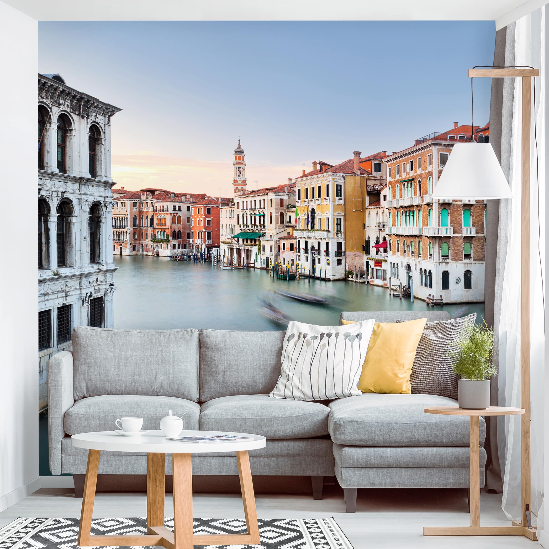 Fototapete Canale Grande Blick von der Rialtobrücke Venedig
