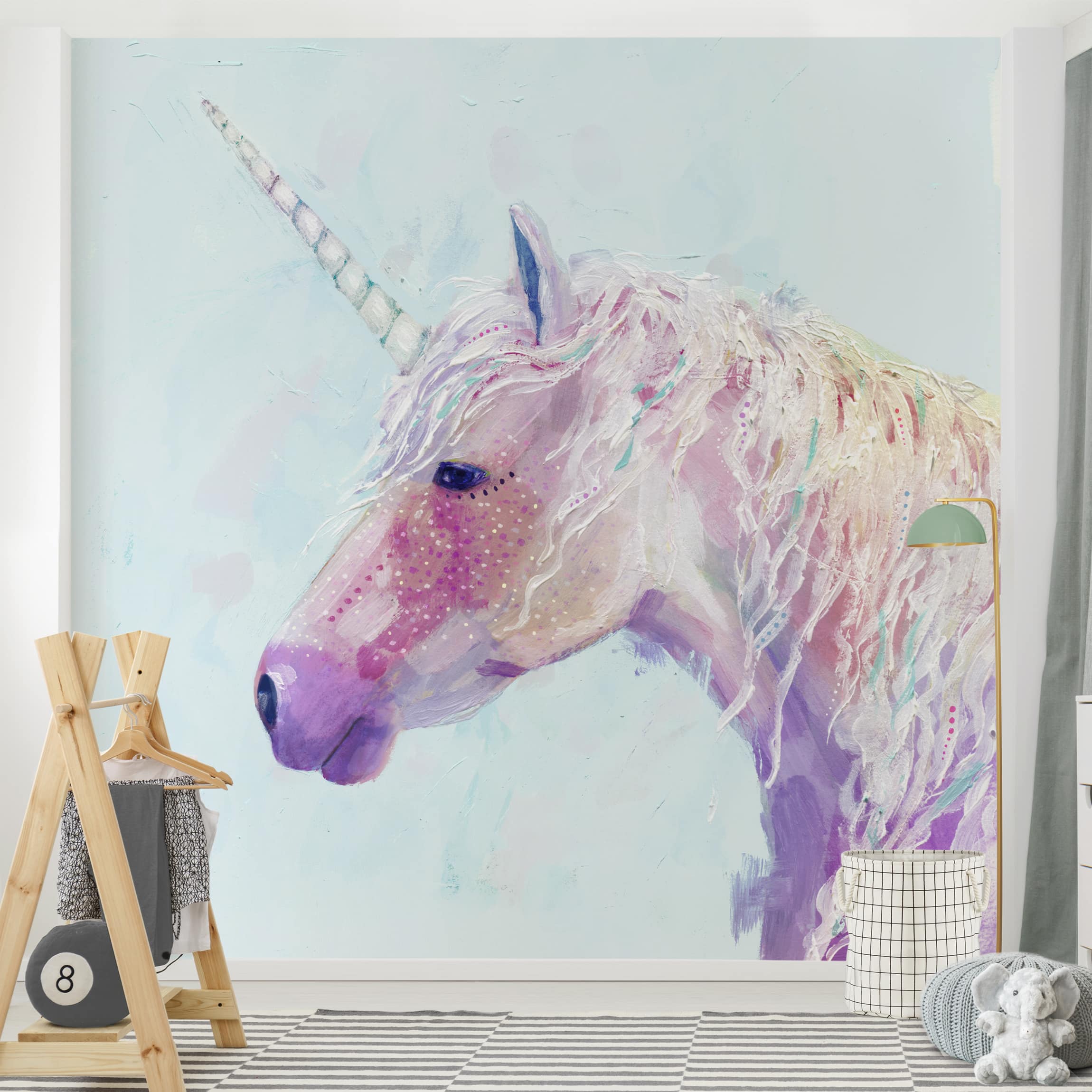 Fototapete Mystisches Einhorn II