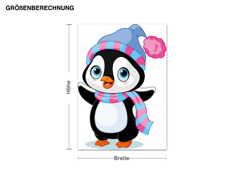 Wandtattoo Baby Pinguine