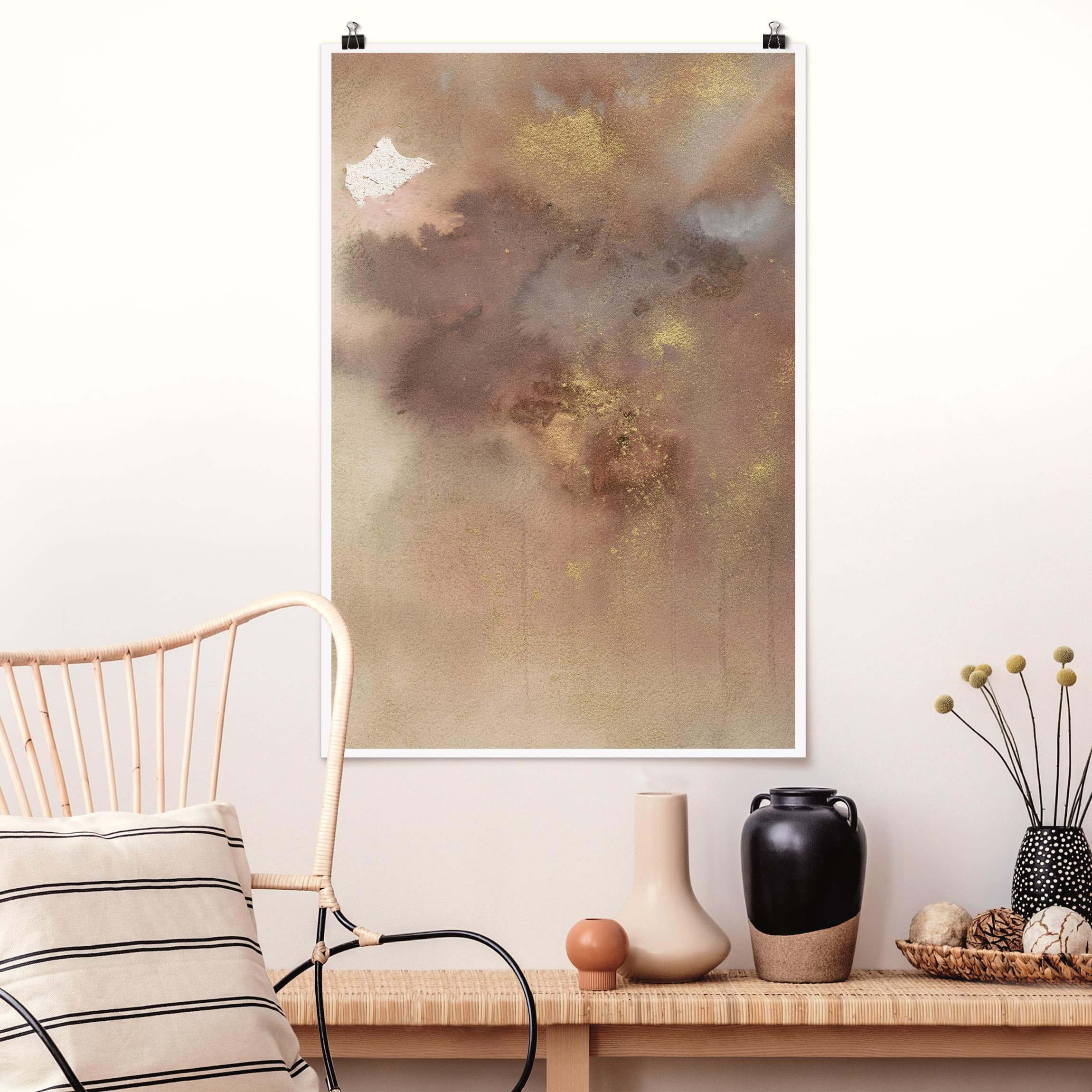 Poster - Hochformat Himmelsträumerei I