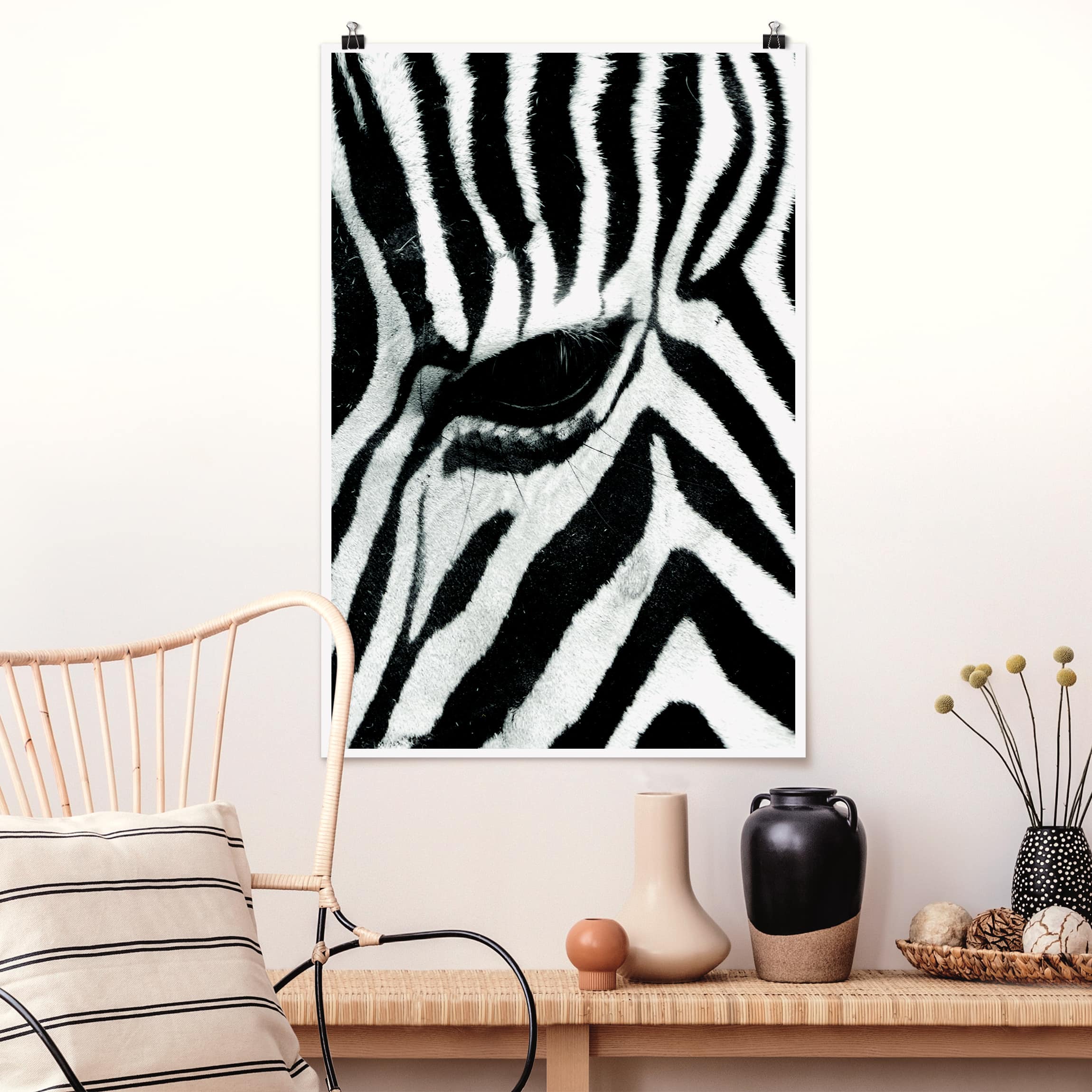 Poster - Hochformat Zebra Crossing No.3
