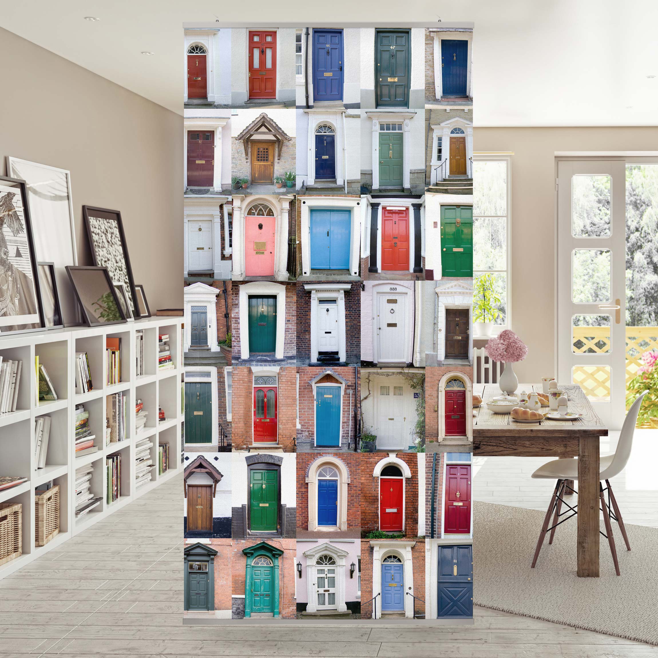 Raumteiler 100 Türen