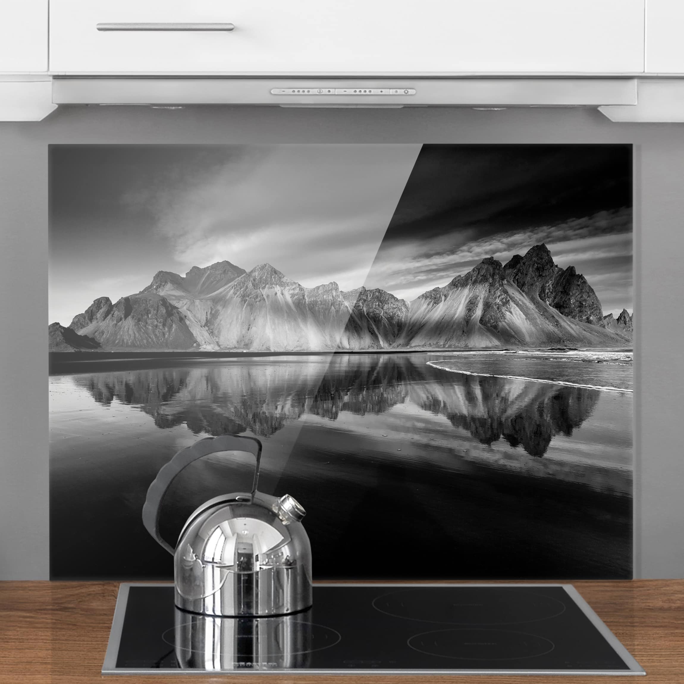 Spritzschutz Vesturhorn in Island