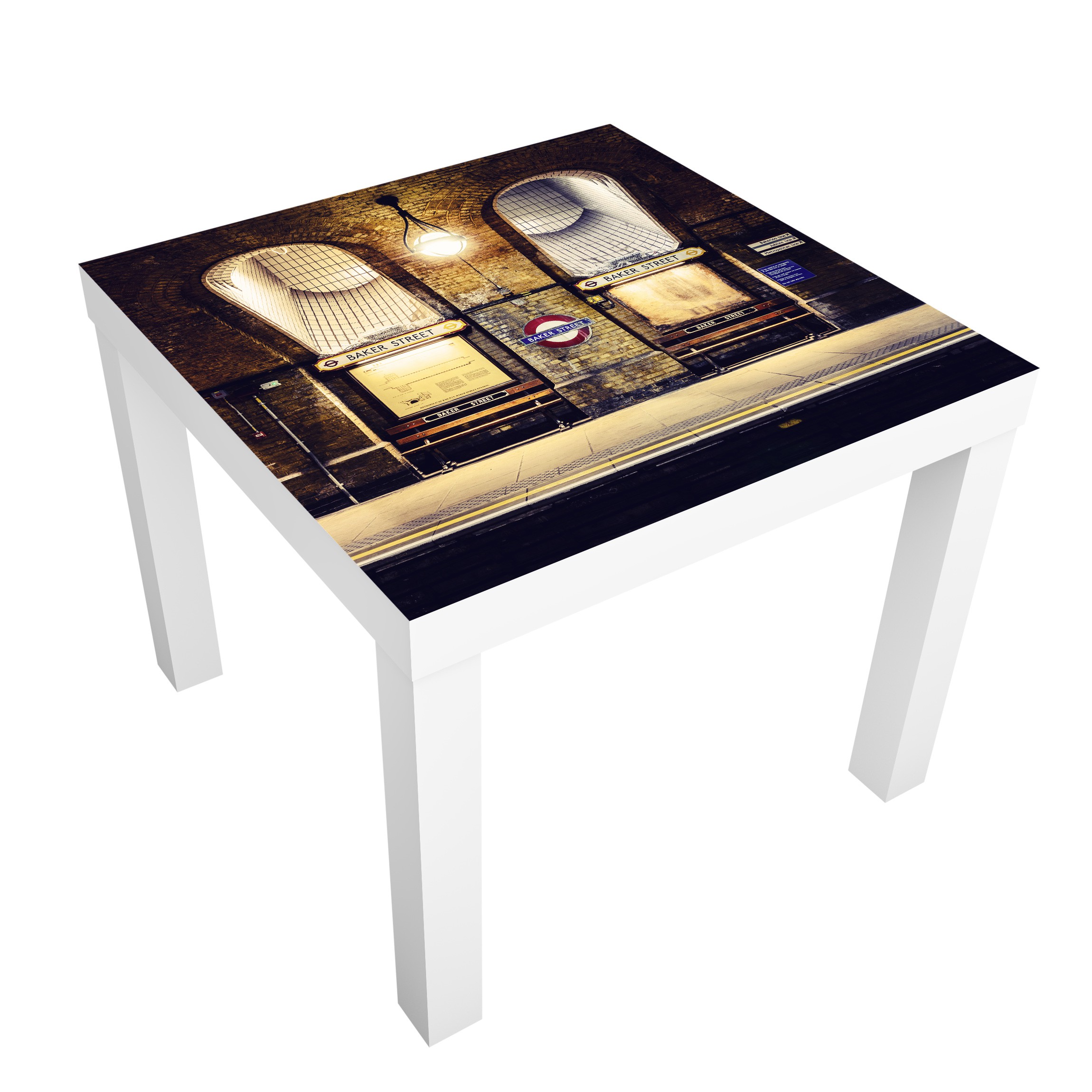 Möbelfolie für IKEA Lack Baker Street