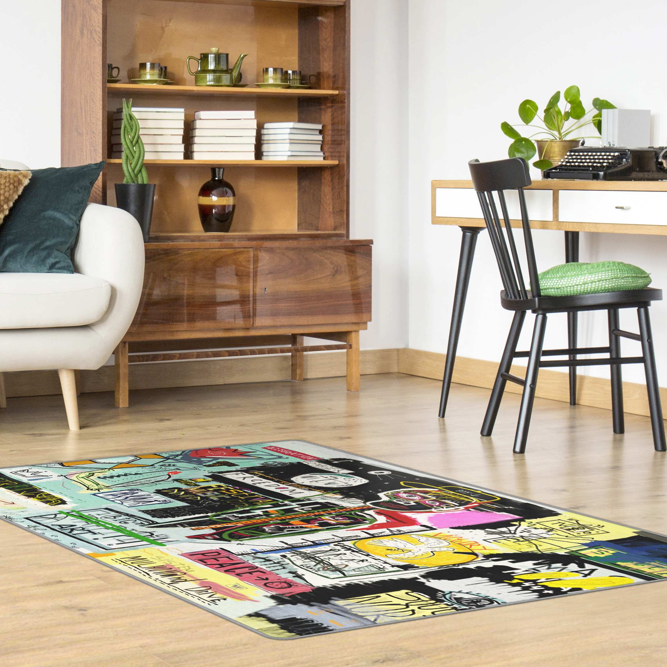 Teppich Abstract Graffiti Art