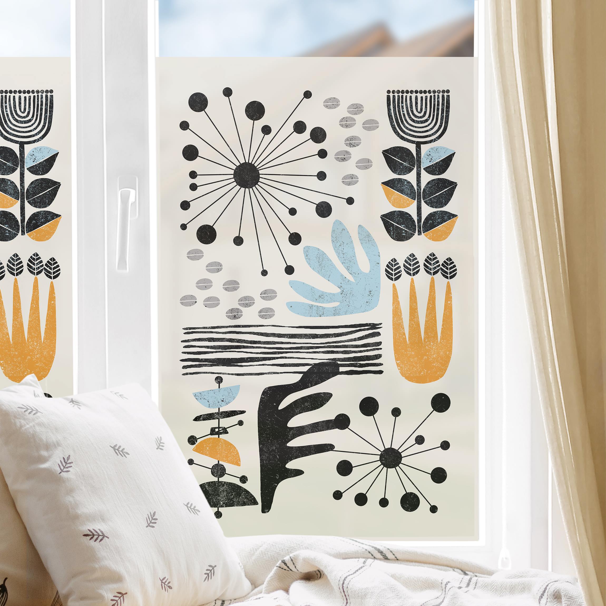 Fensterfolie Abstrakt IV