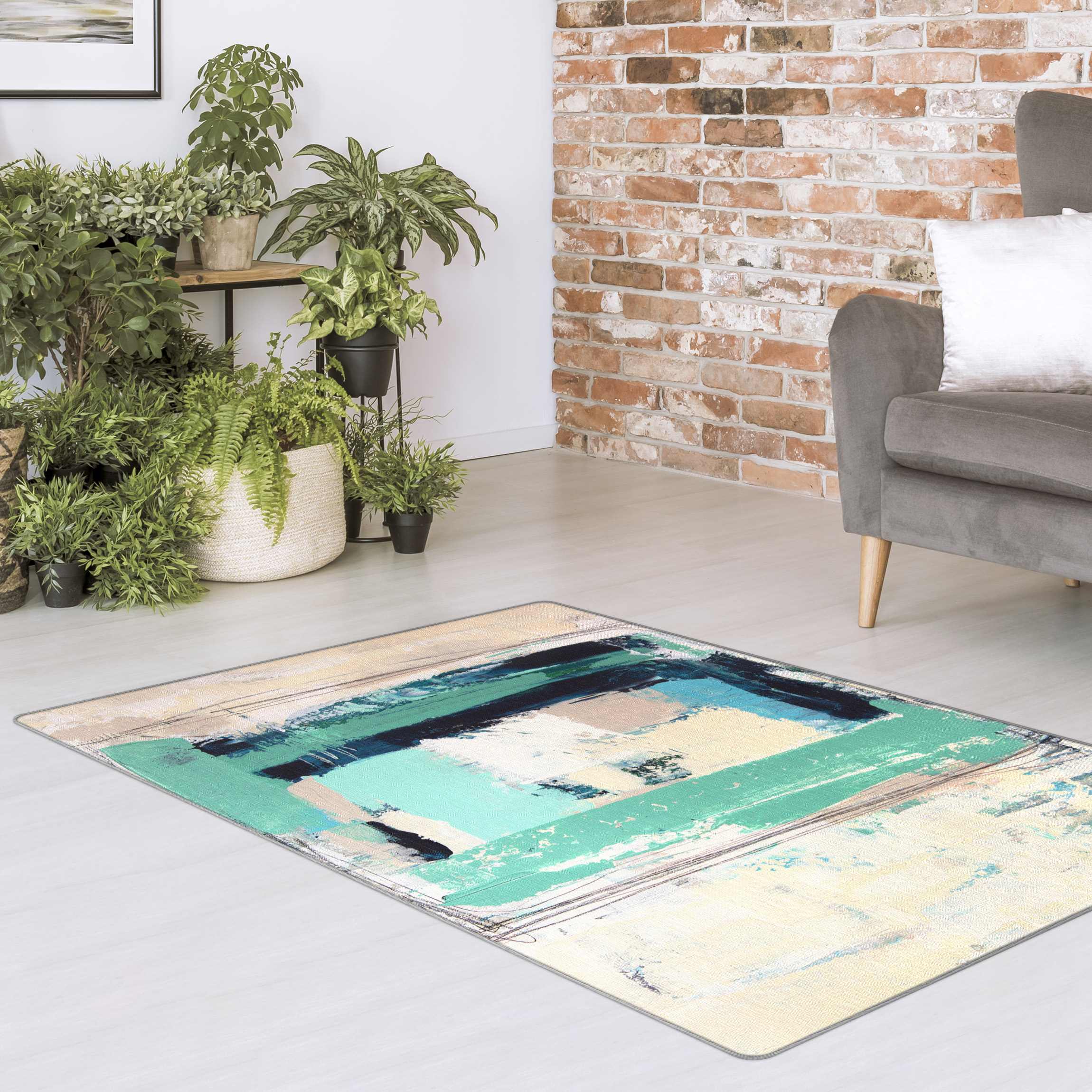 Teppich Abstraktes Fenster