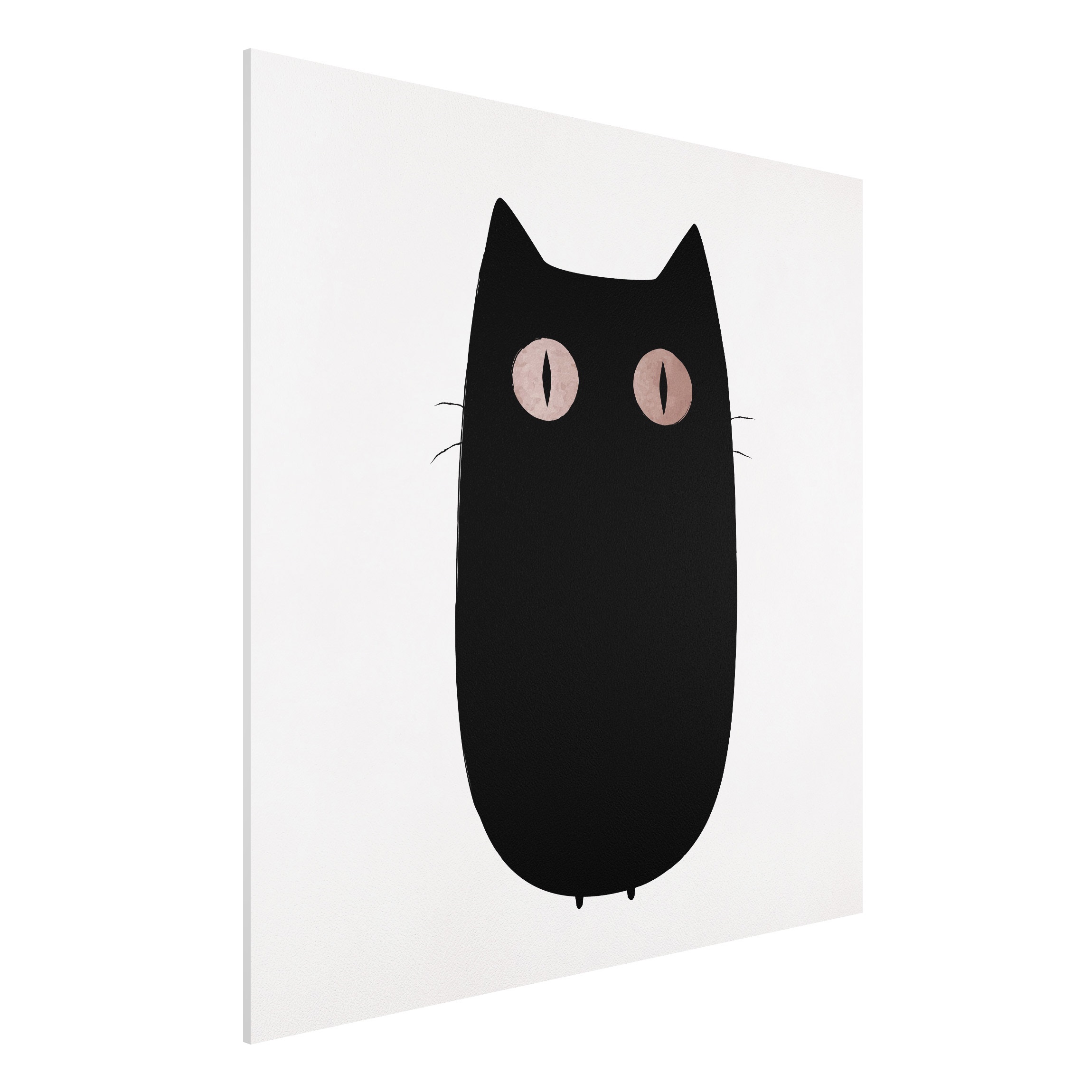Forexbild Schwarze Katze Illustration