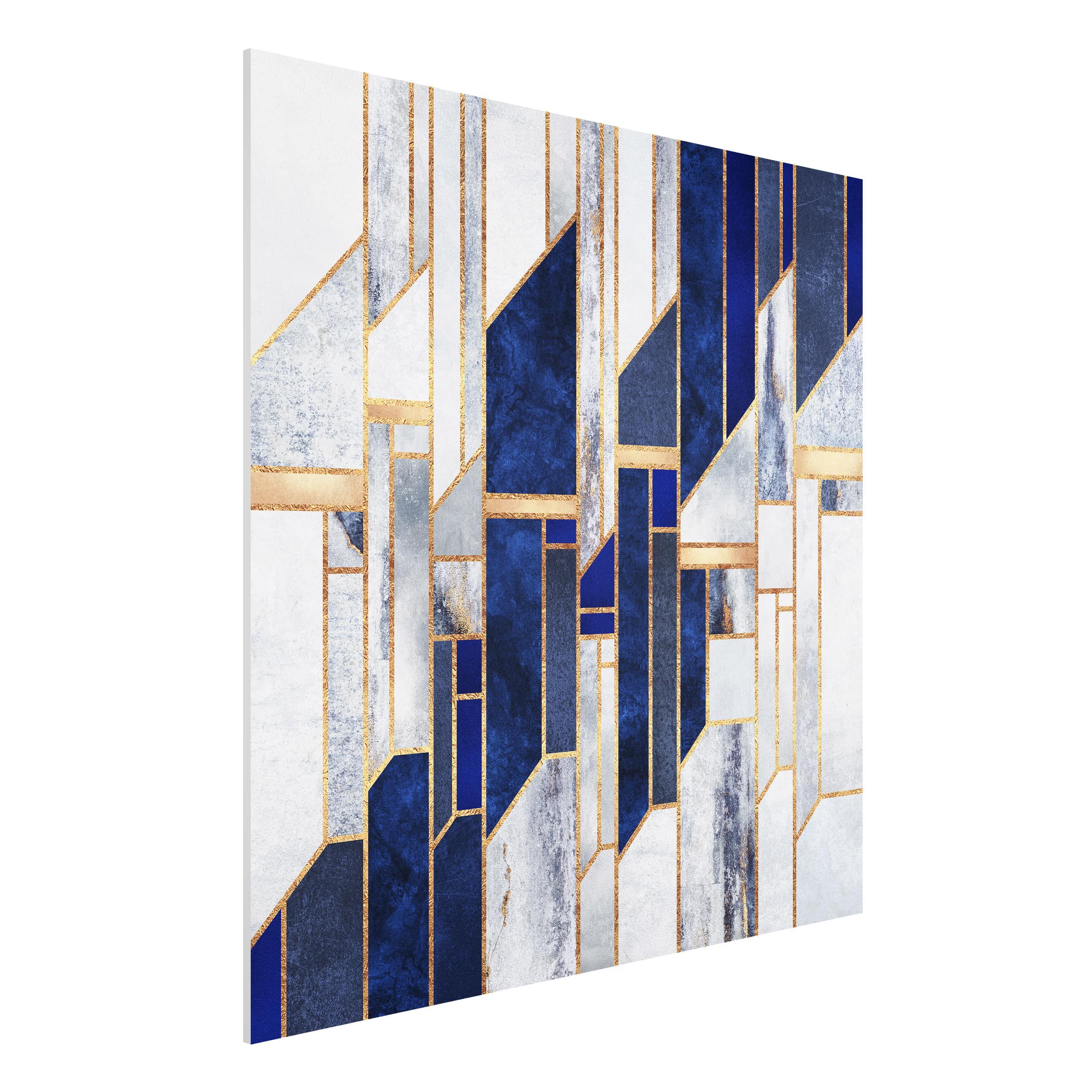 Forexbild - Quadrat Geometrische Formen mit Gold