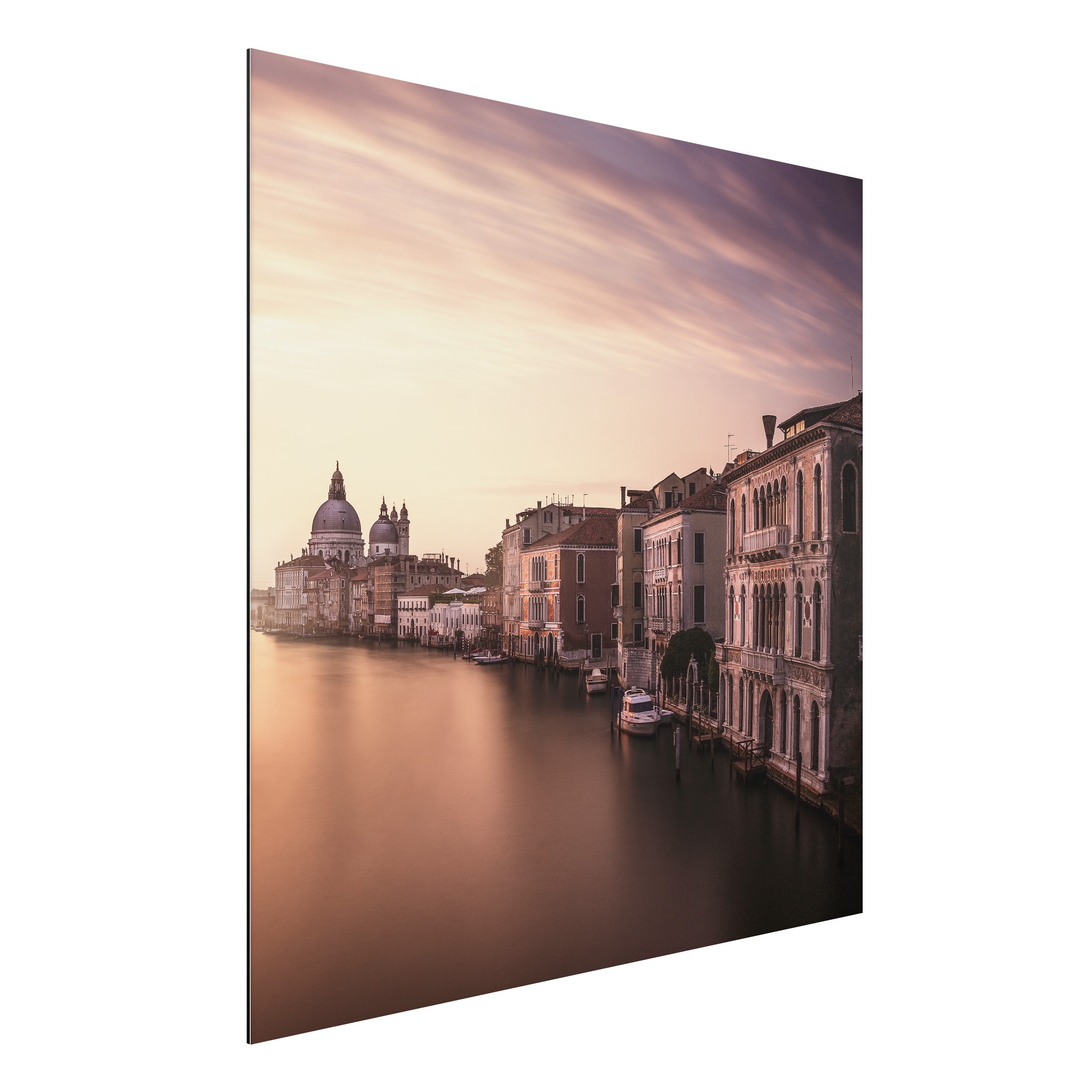 Alu-Dibond Outdoor Bild Abendstimmung in Venedig