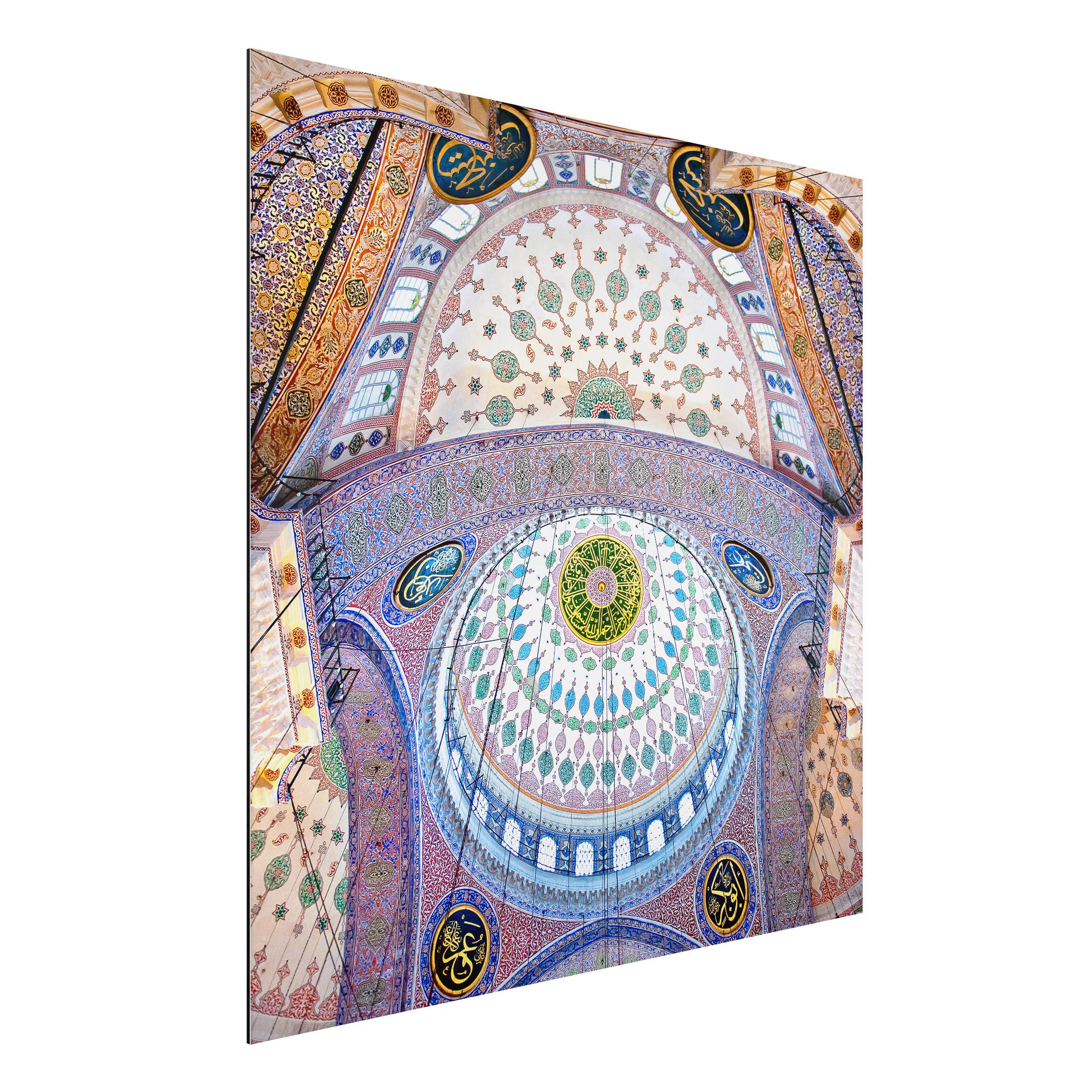 Alu-Dibond Outdoor Bild Blaue Moschee in Istanbul