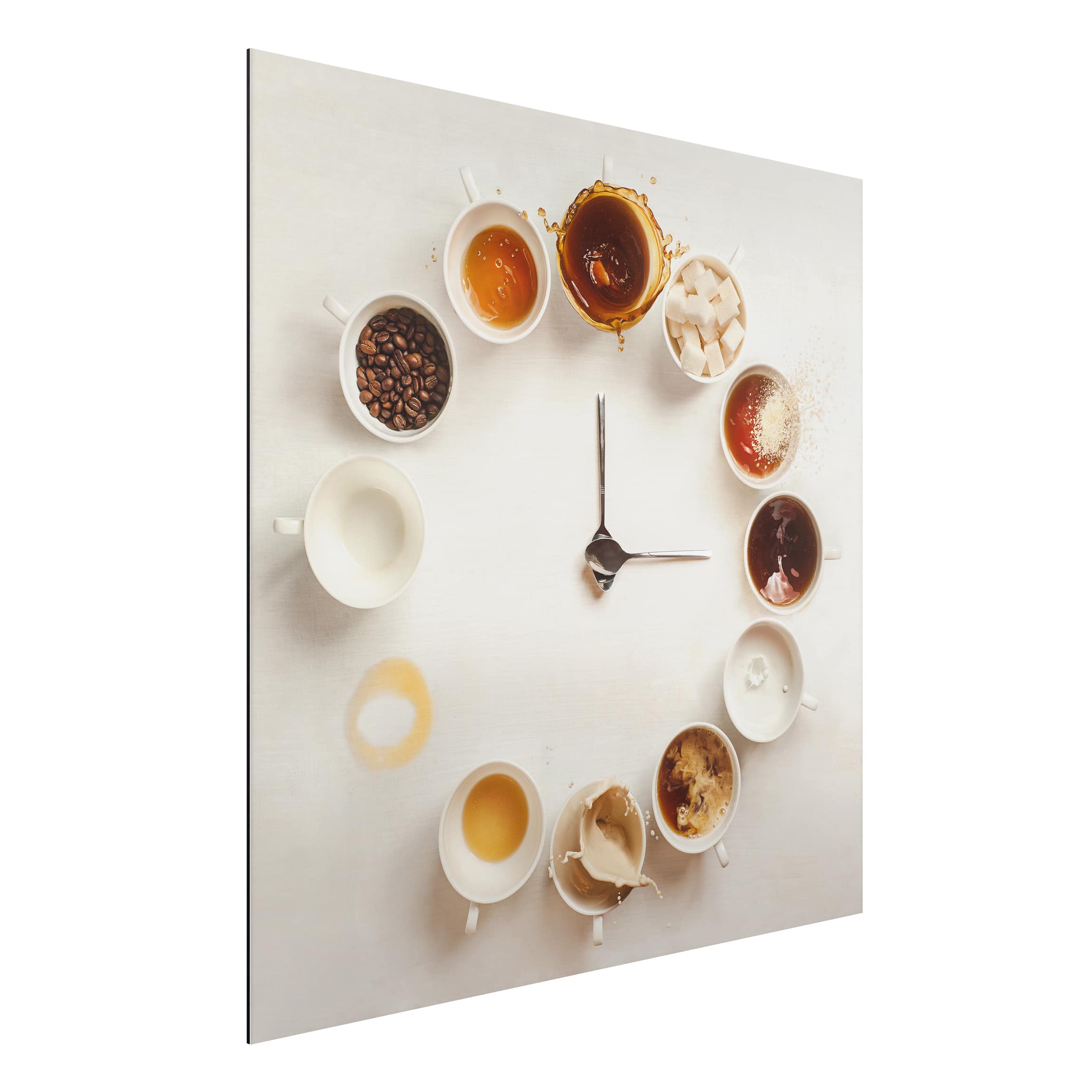 Alu-Dibond Outdoor Bild Coffee Time