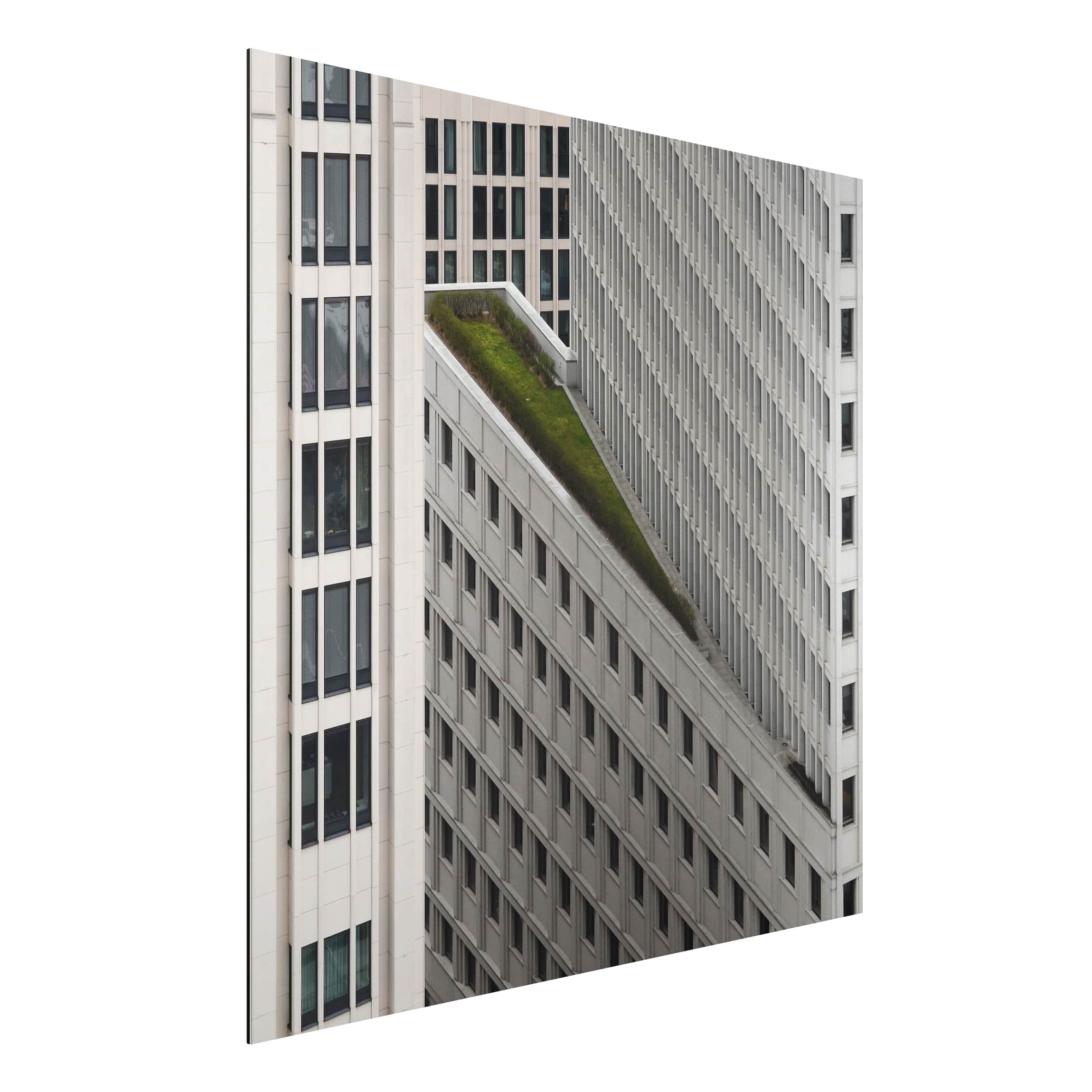 Alu-Dibond Outdoor Bild Das grüne Element