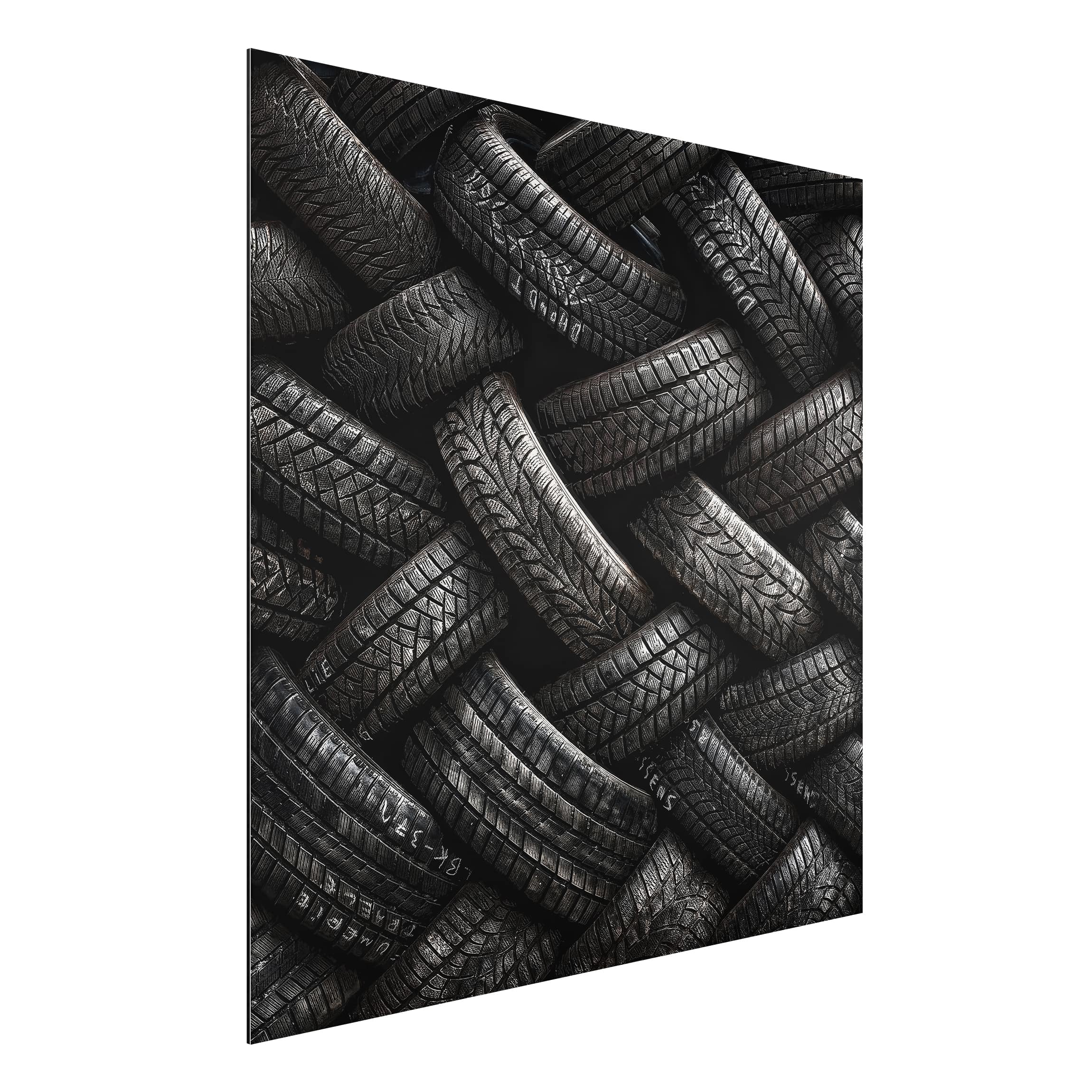 Alu-Dibond Outdoor Bild Feeling Tired