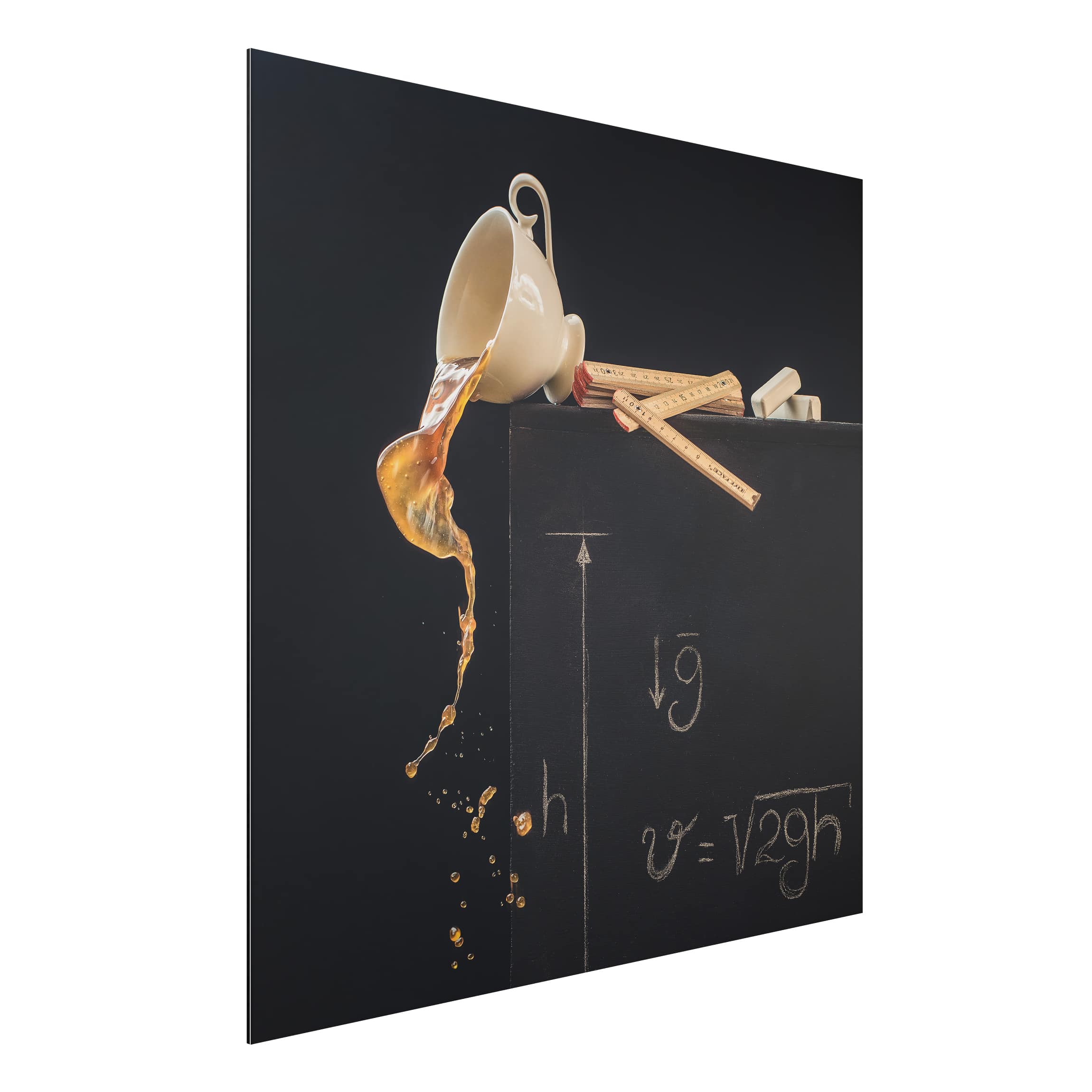 Alu-Dibond Outdoor Bild Freier Fall