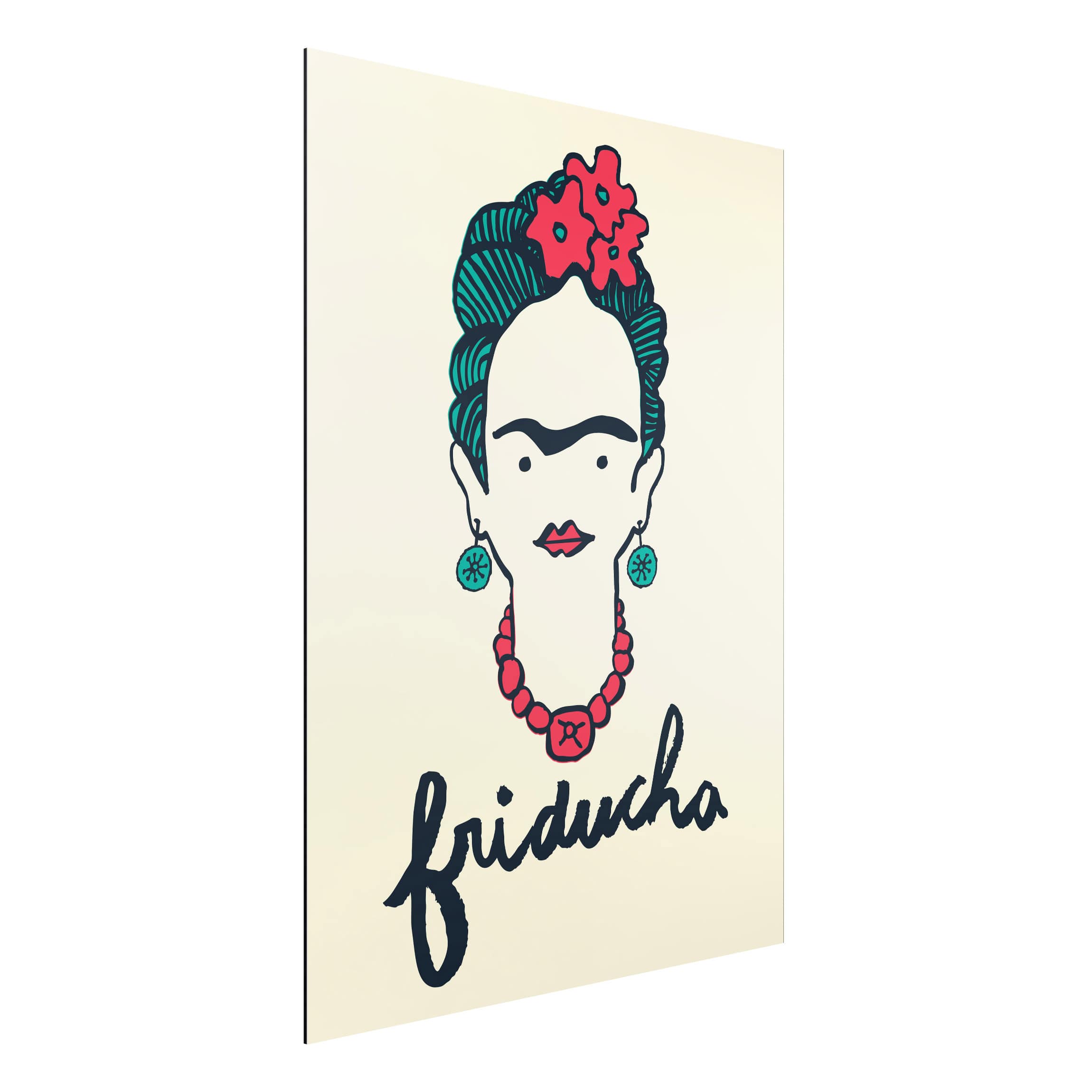 Alu-Dibond Outdoor Bild Frida Kahlo - Friducha