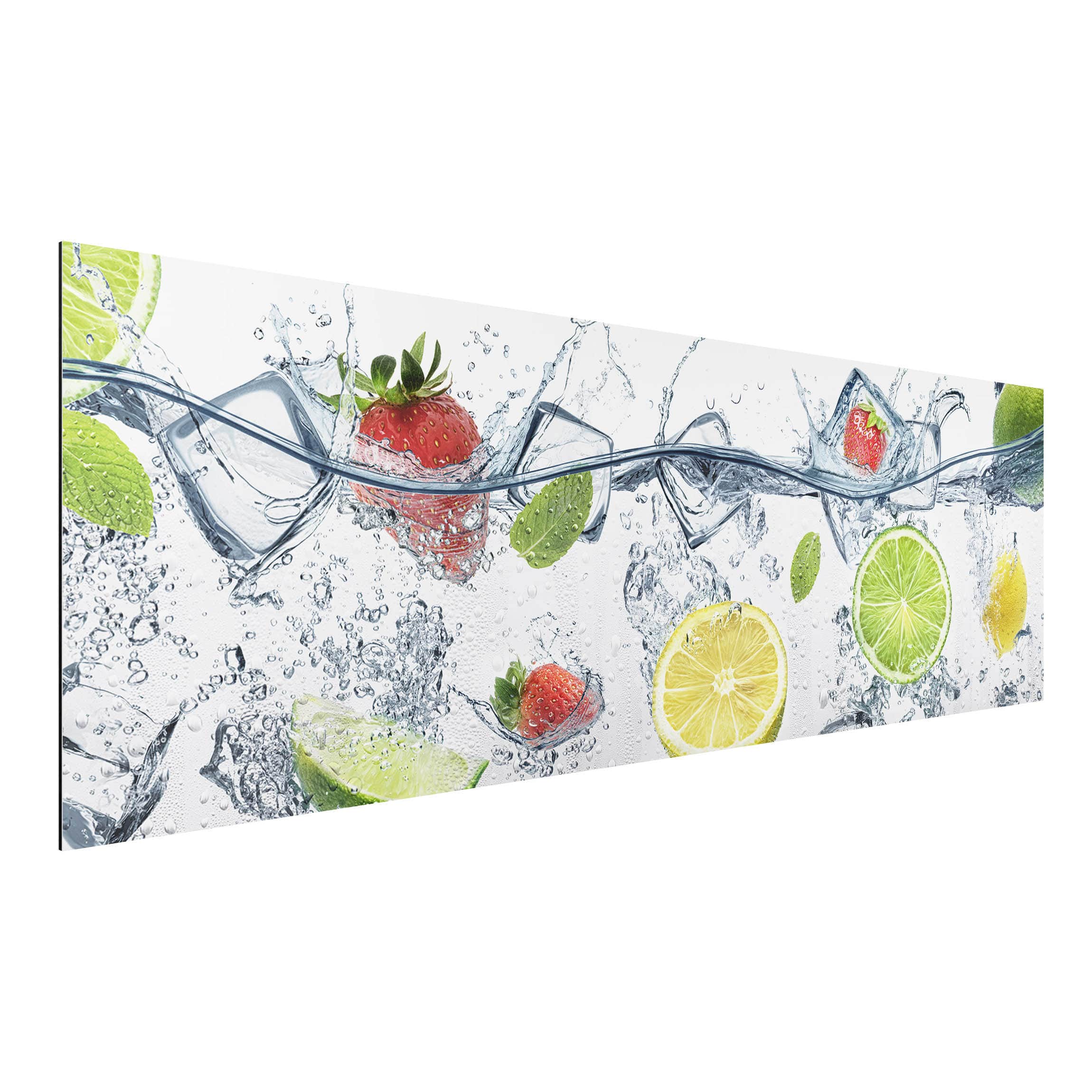 Alu-Dibond Outdoor Bild Frucht Cocktail