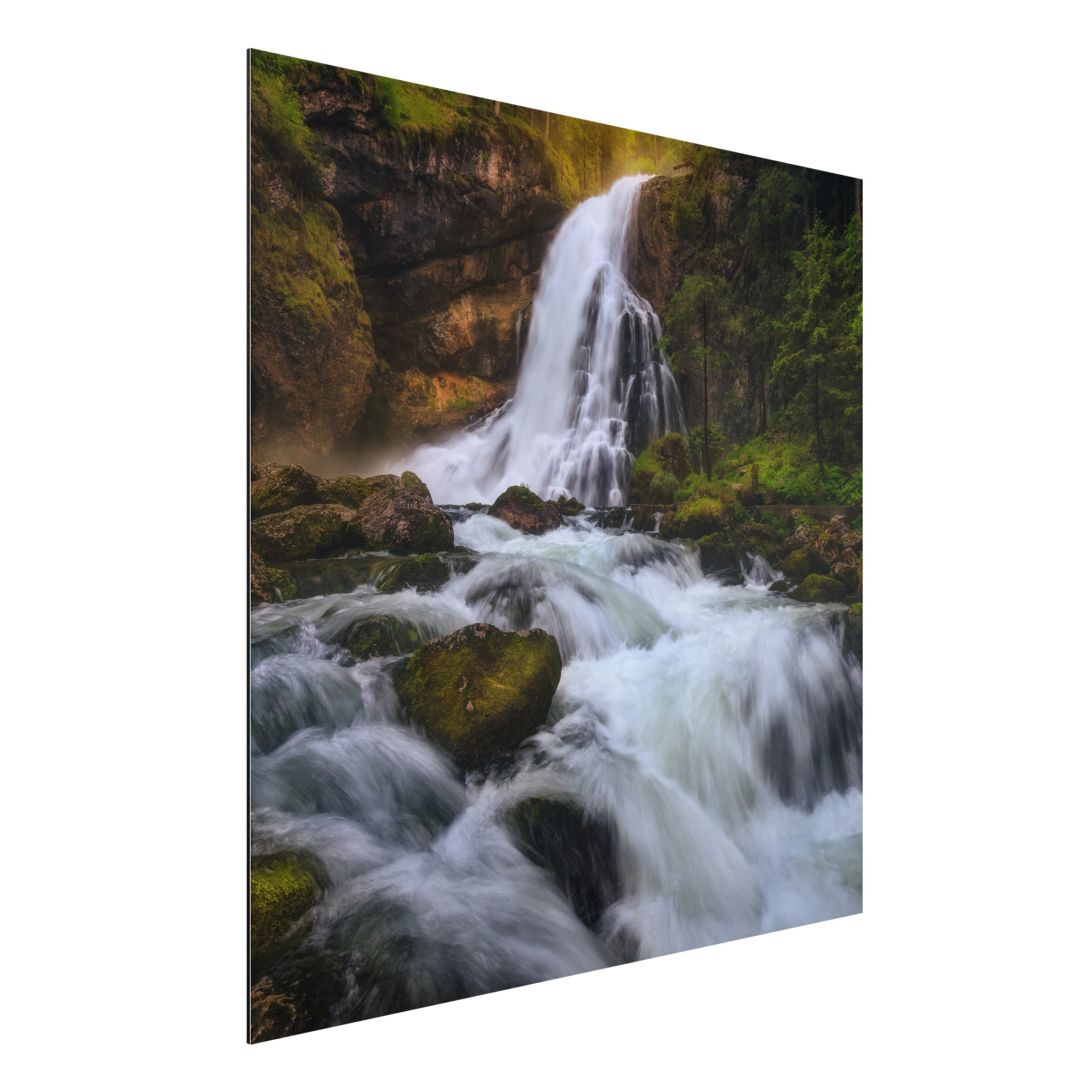 Alu-Dibond Outdoor Bild Frühjahrsflut